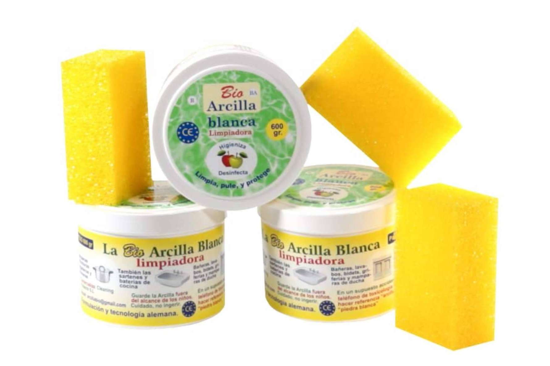 La arcilla blanca limpiadora es un producto que tiene múltiples usos, por Cleaning Projects