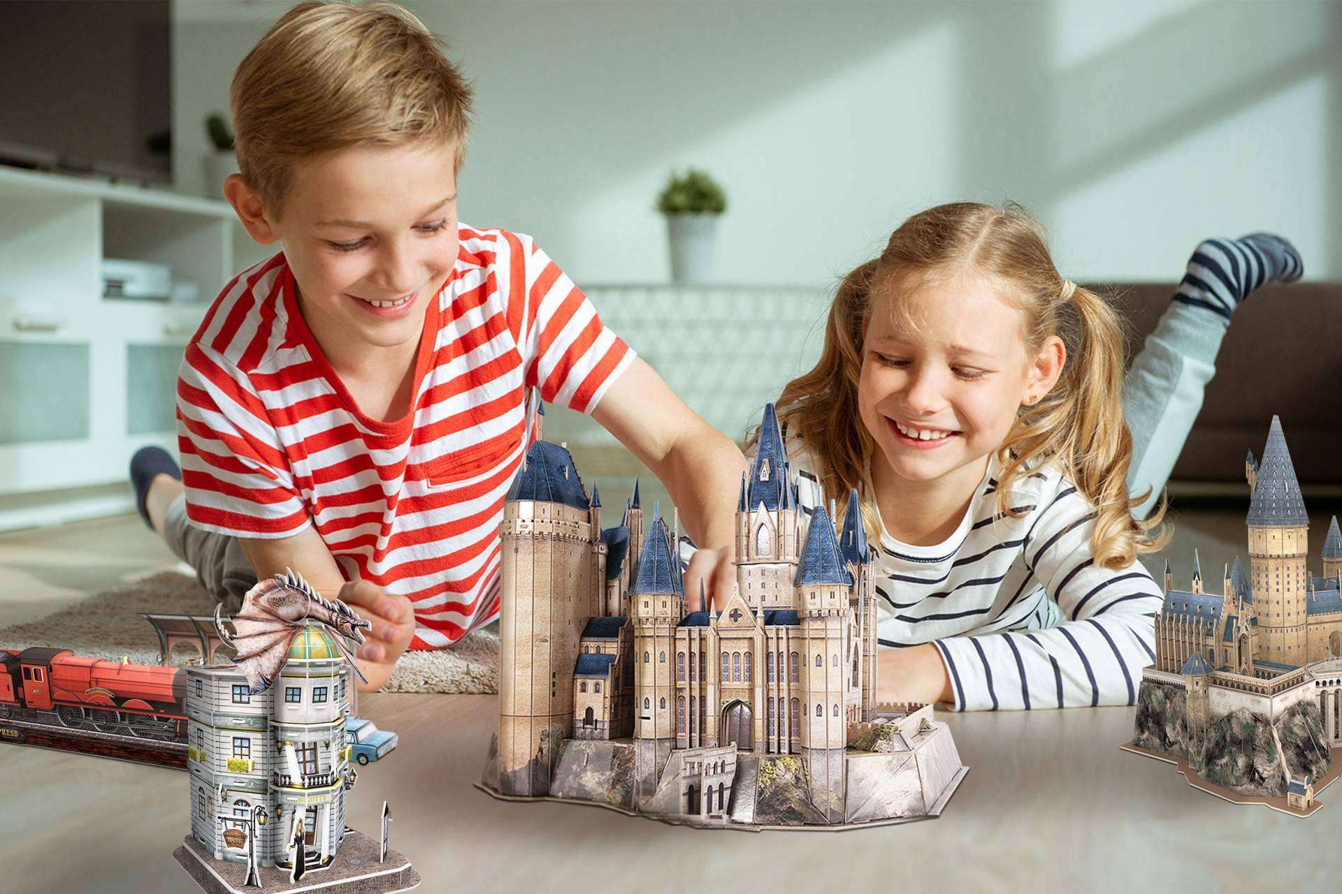 Los fanáticos de la saga pueden encontrar en WorldBrands gran variedad de puzzles 3D Harry Potter