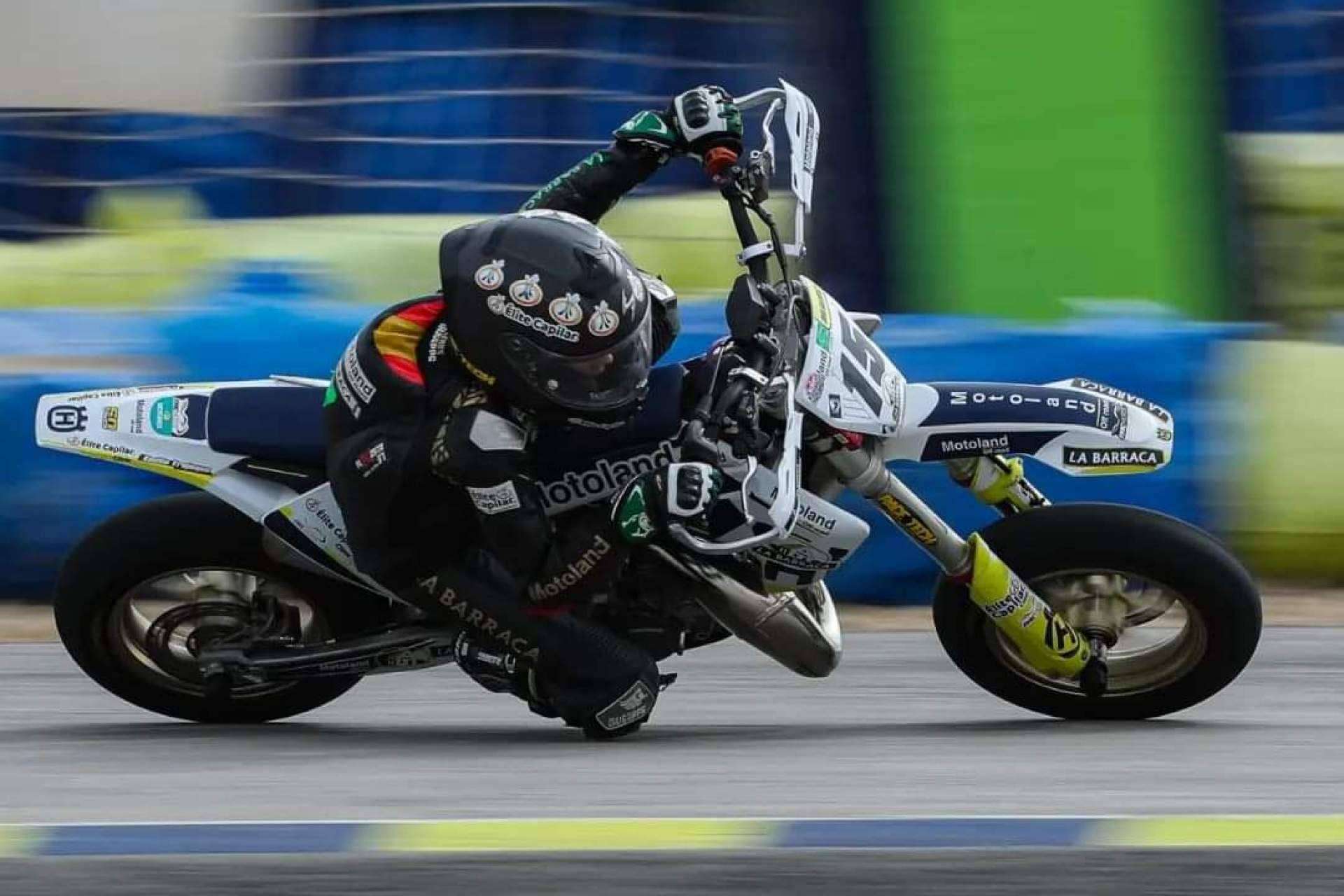 Marc Moñinos Esteve, campeón de España en la categoría de Supermoto 85cc