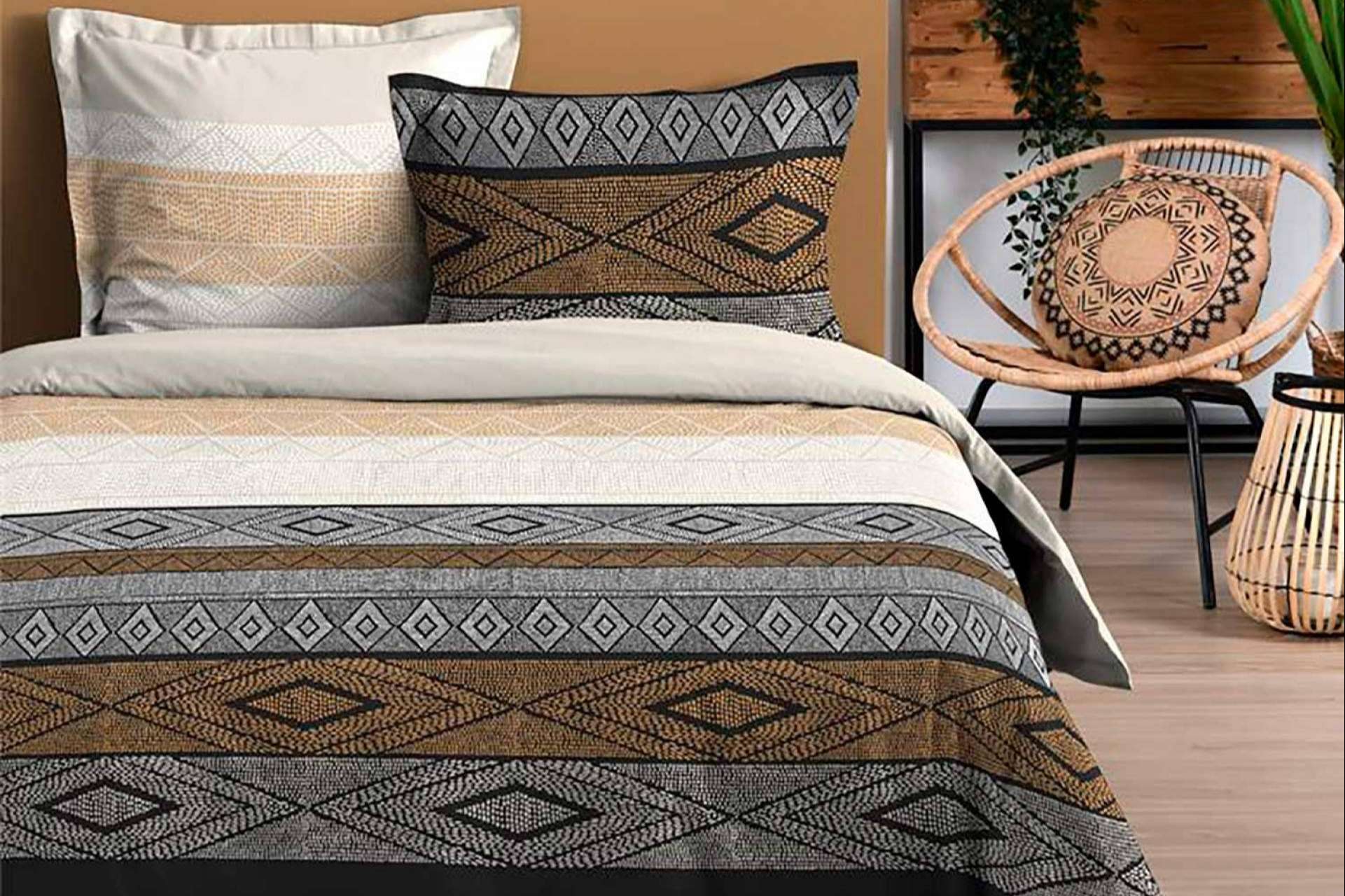 Estilo étnico en el hogar con la nueva colección textil Etnik de Hogar Y Más
