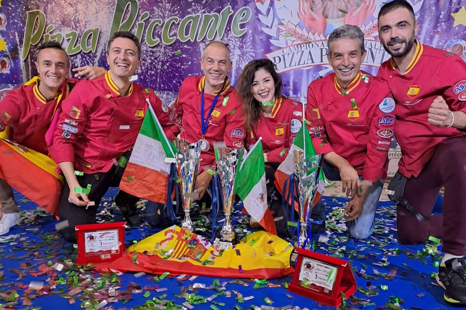 El pizzero español de Il Cortile, Marco Bianchi, campeón del mundo de pizza picante