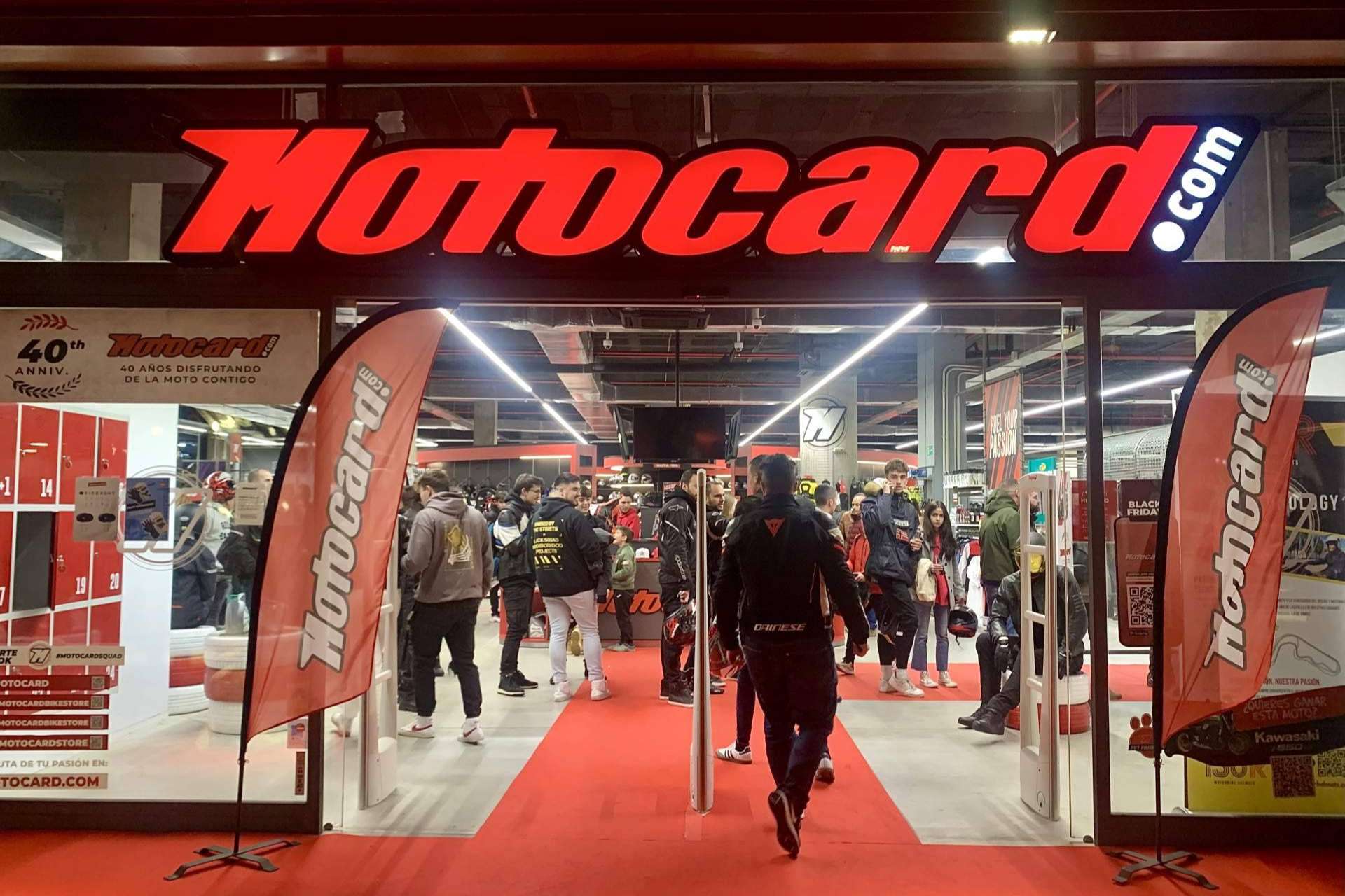 Motocard y la celebración del Black Friday, una concentración motera en X-Madrid y un streaming del evento en su canal de Twitch