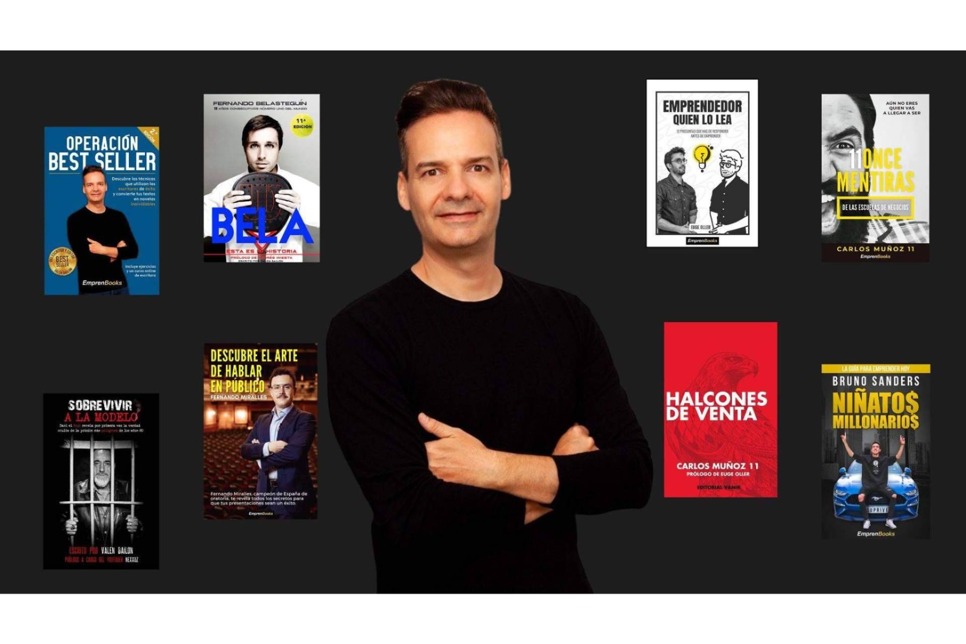 Valen Bailon logra, en solo dos años, que su nuevo sello literario, Emprenbooks, compita con algunas de las mejores editoriales del mundo