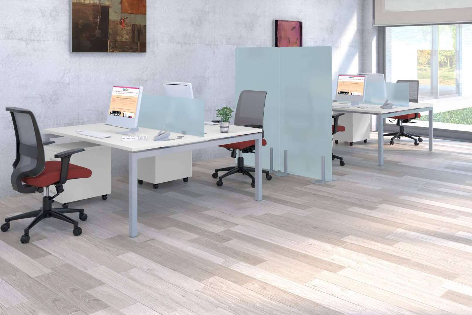 El biombo, una pieza esencial en la oficina, según OfficeDeco