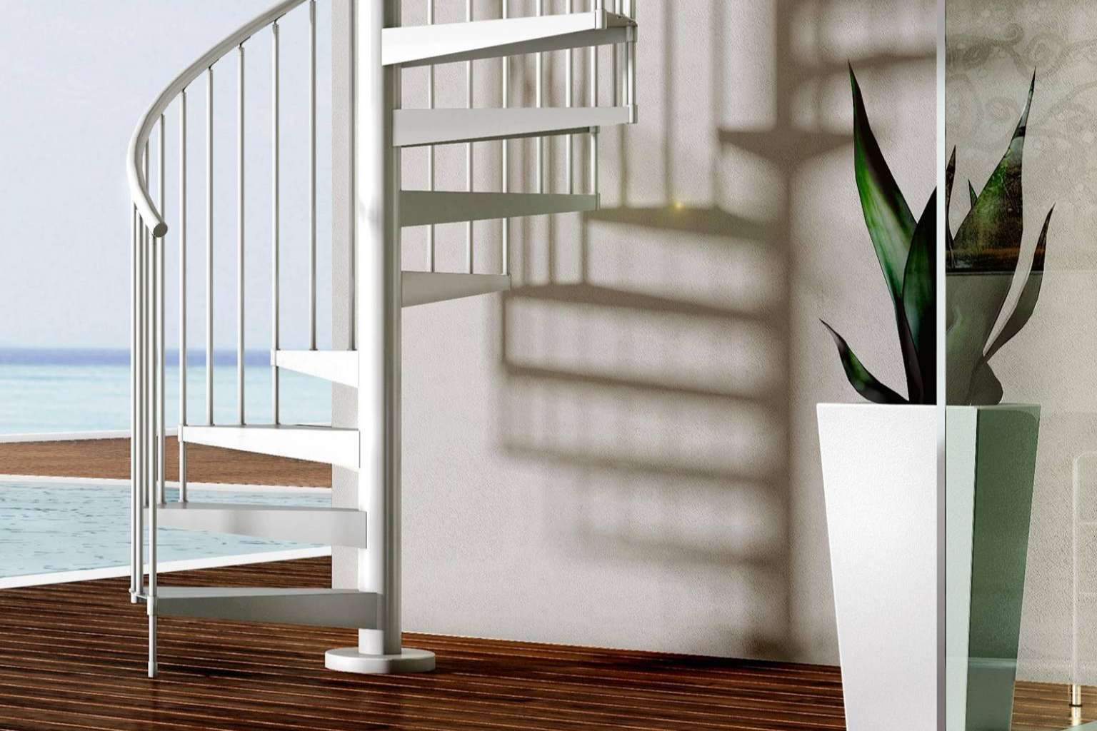 Escaleras Enesca diseña espacios en movimiento con escaleras metálicas de exterior