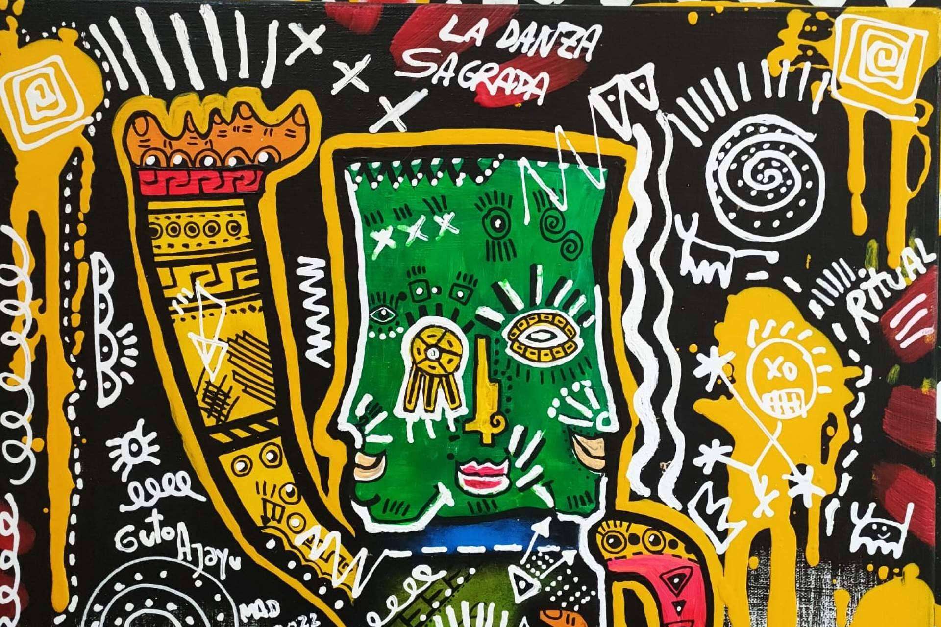 La exposición individual de Guto Ajayu en el Museo Nacional de Arte en Bolivia