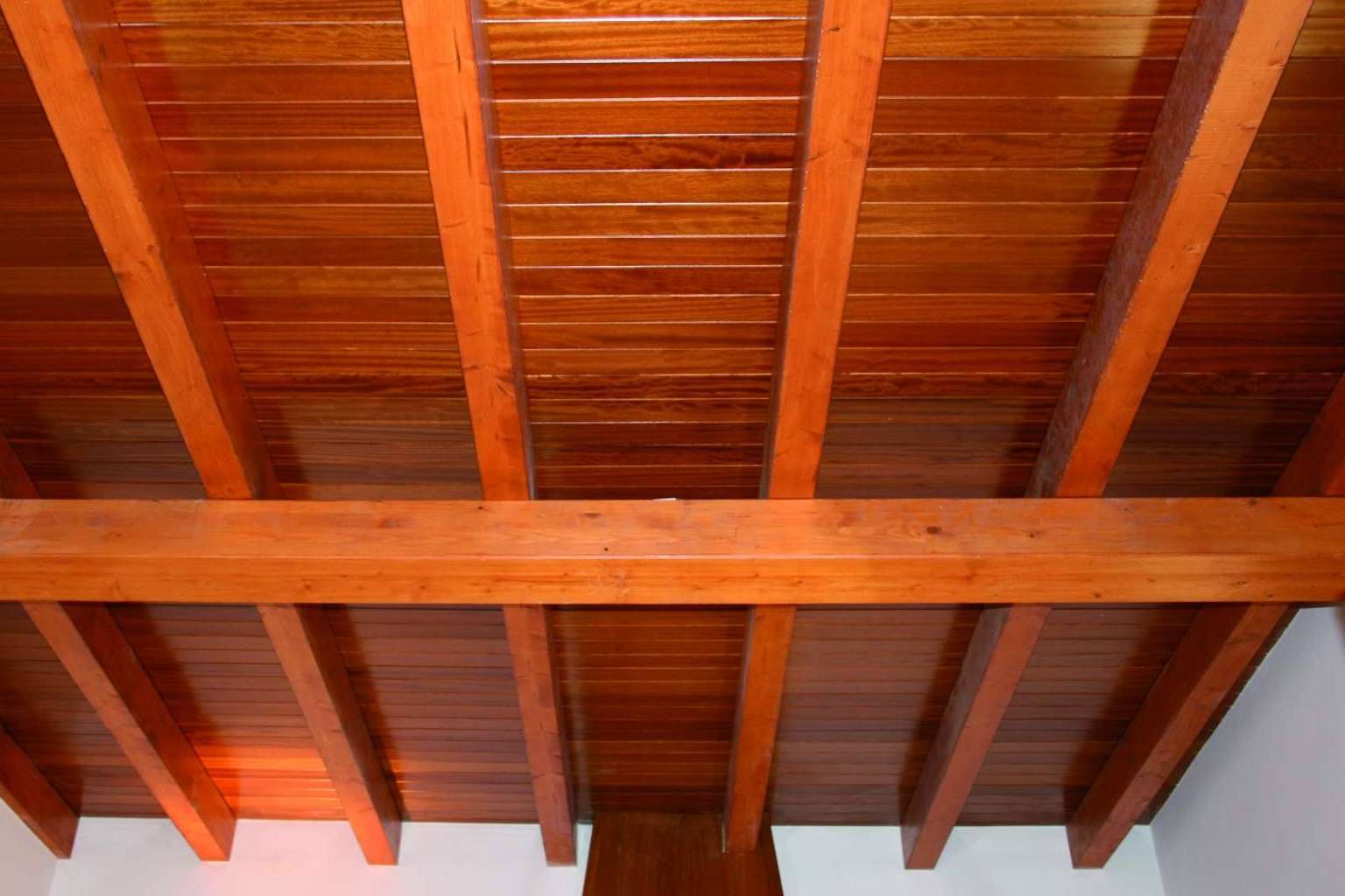 Los paneles sándwich para cubierta con acabado de madera de Caliplac