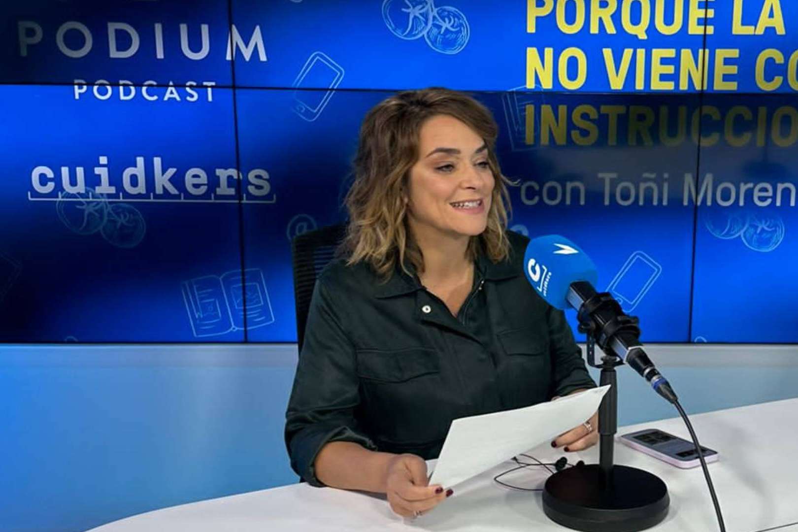 El podcast de Toñi Moreno y Cuidkers se sitúa, en su primera semana de estreno, entre los 20 más destacados de Spotify