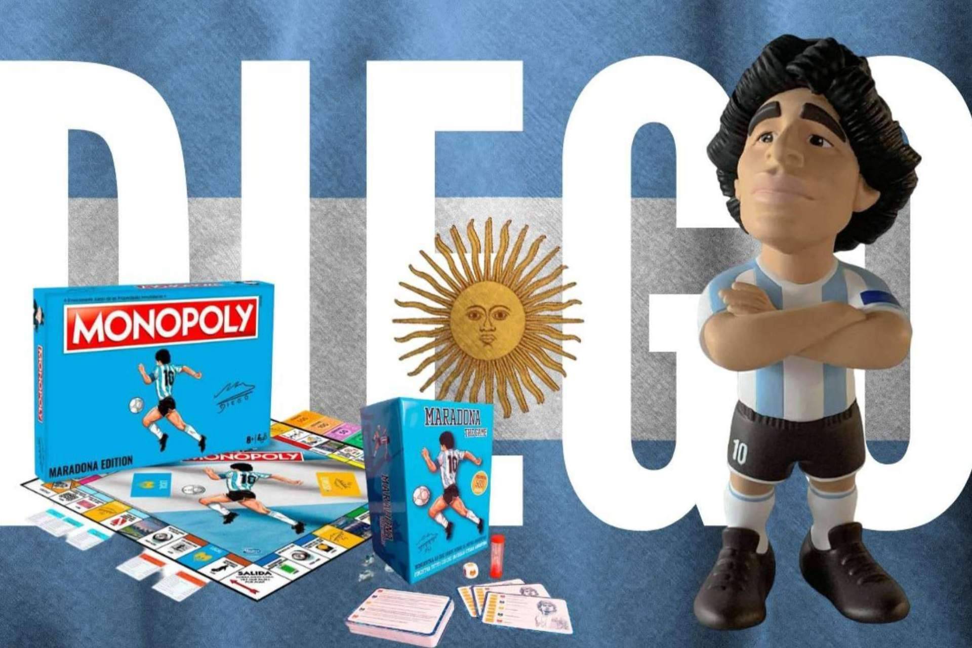 Los productos oficiales de Maradona que se pueden adquirir en We Are Games