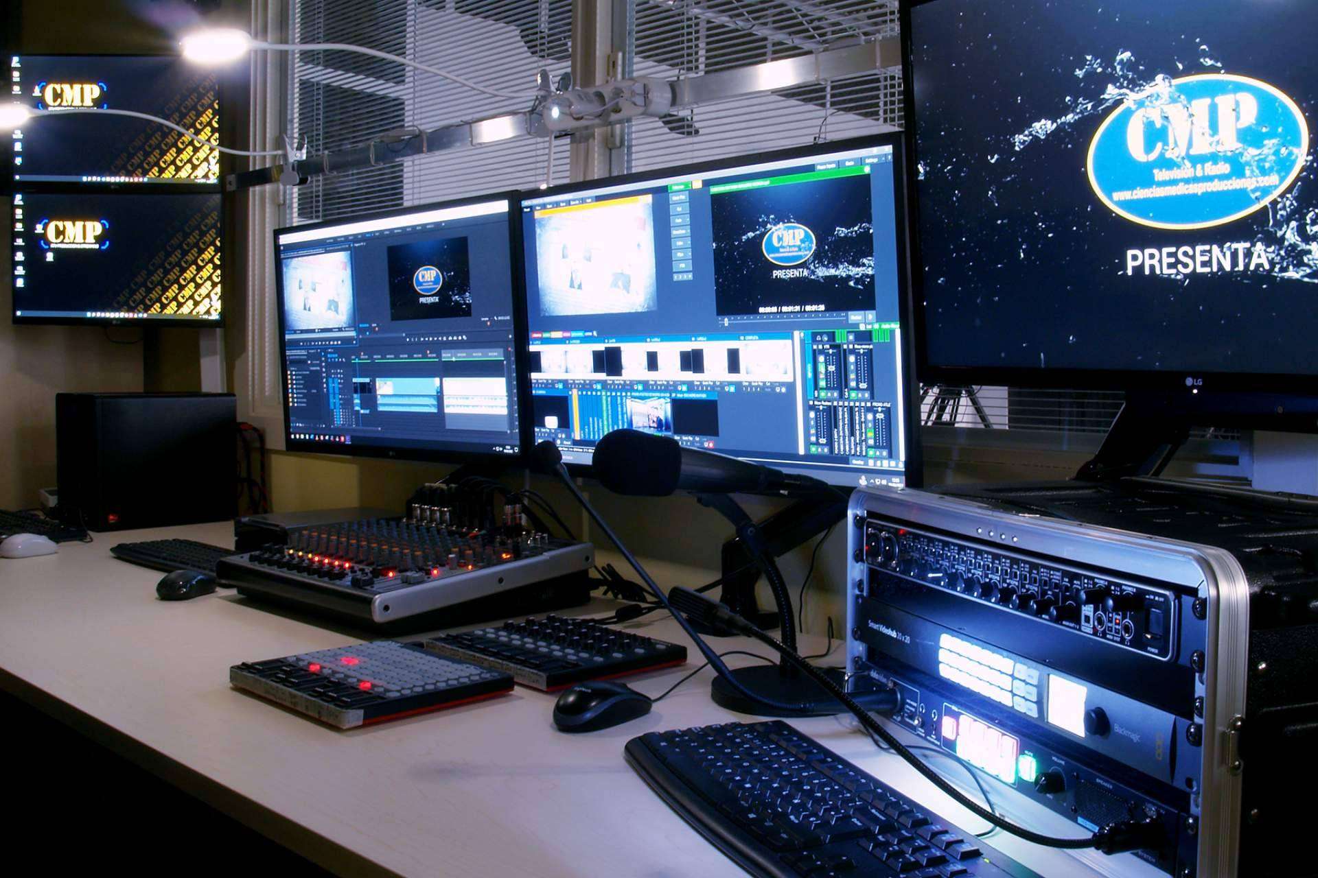 CMP, la destacada productora audiovisual de Excelencia Médica TV inaugura nuevo plató de televisión en Madrid