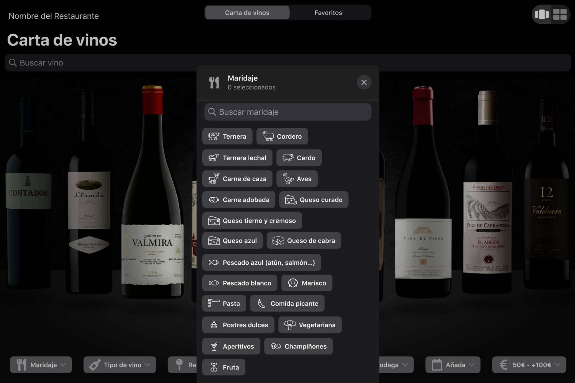 Los beneficios de tener una carta de vinos digital con Winerim
