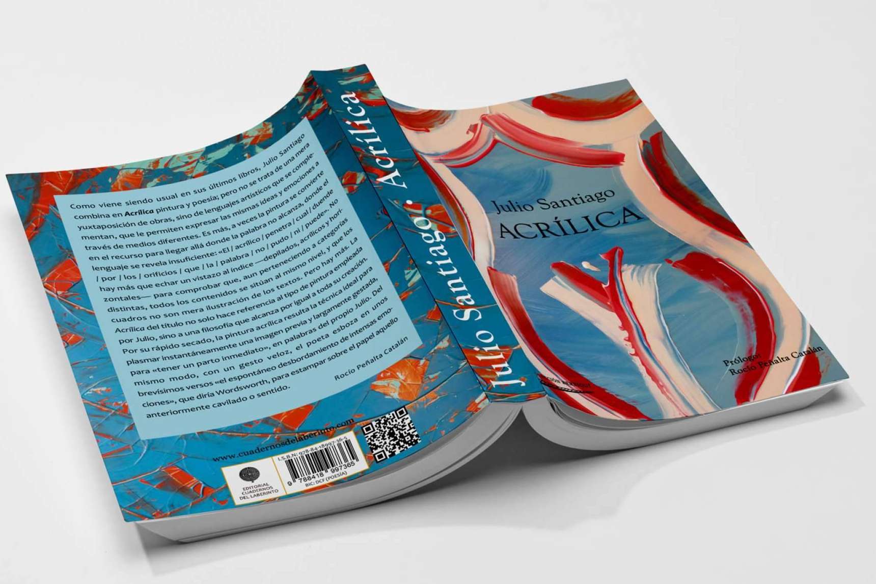Llega a las librerías 'Acrílica', poesía y pintura de Julio Santiago