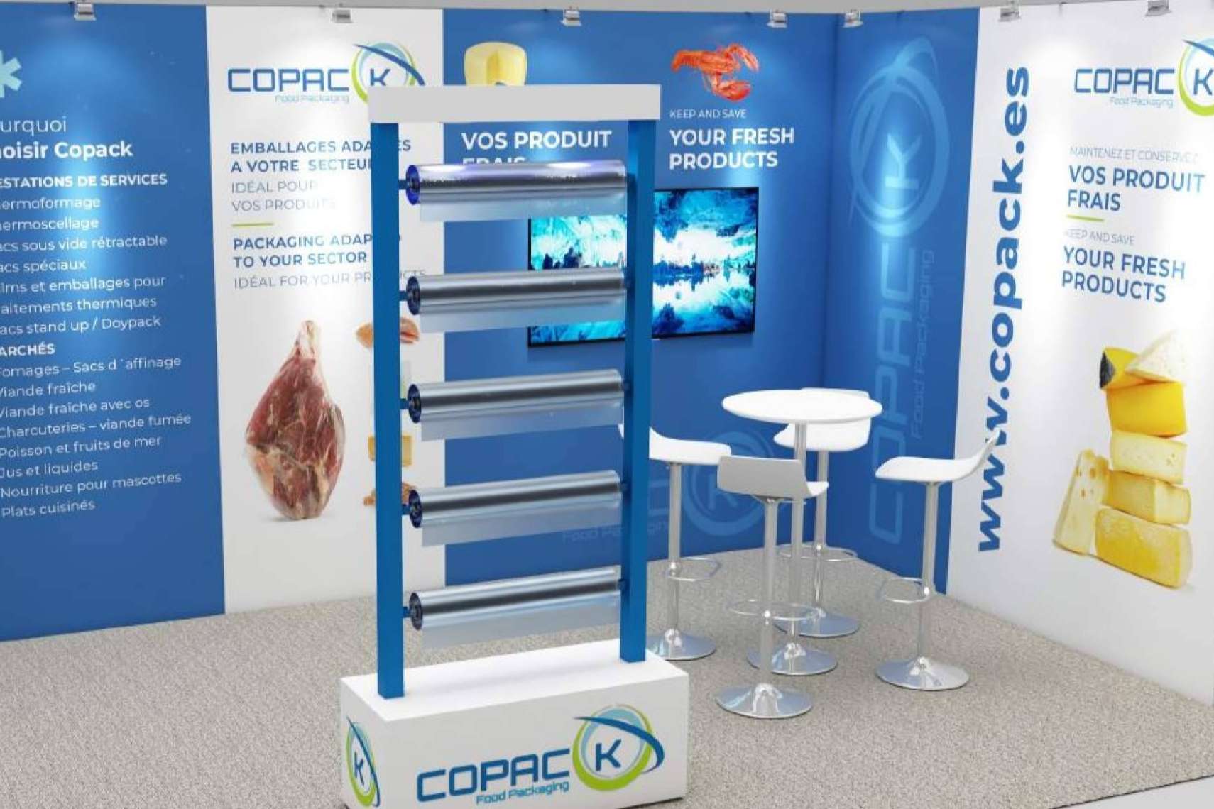 Copack Envases Activos asistió a la feria SIAL París 2022