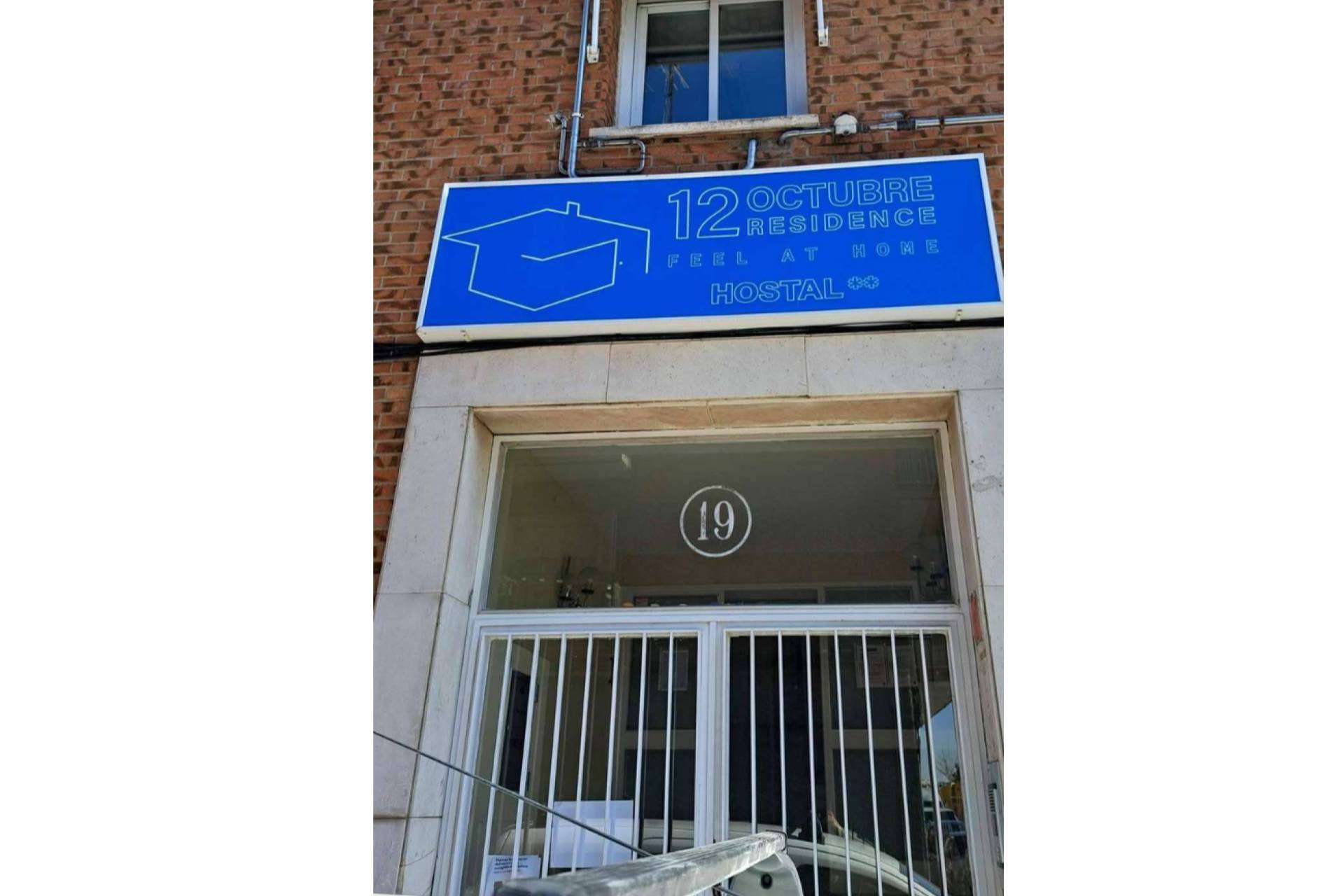 12 de Octubre Residence ofrece habitaciones para estudiantes económicas en Madrid