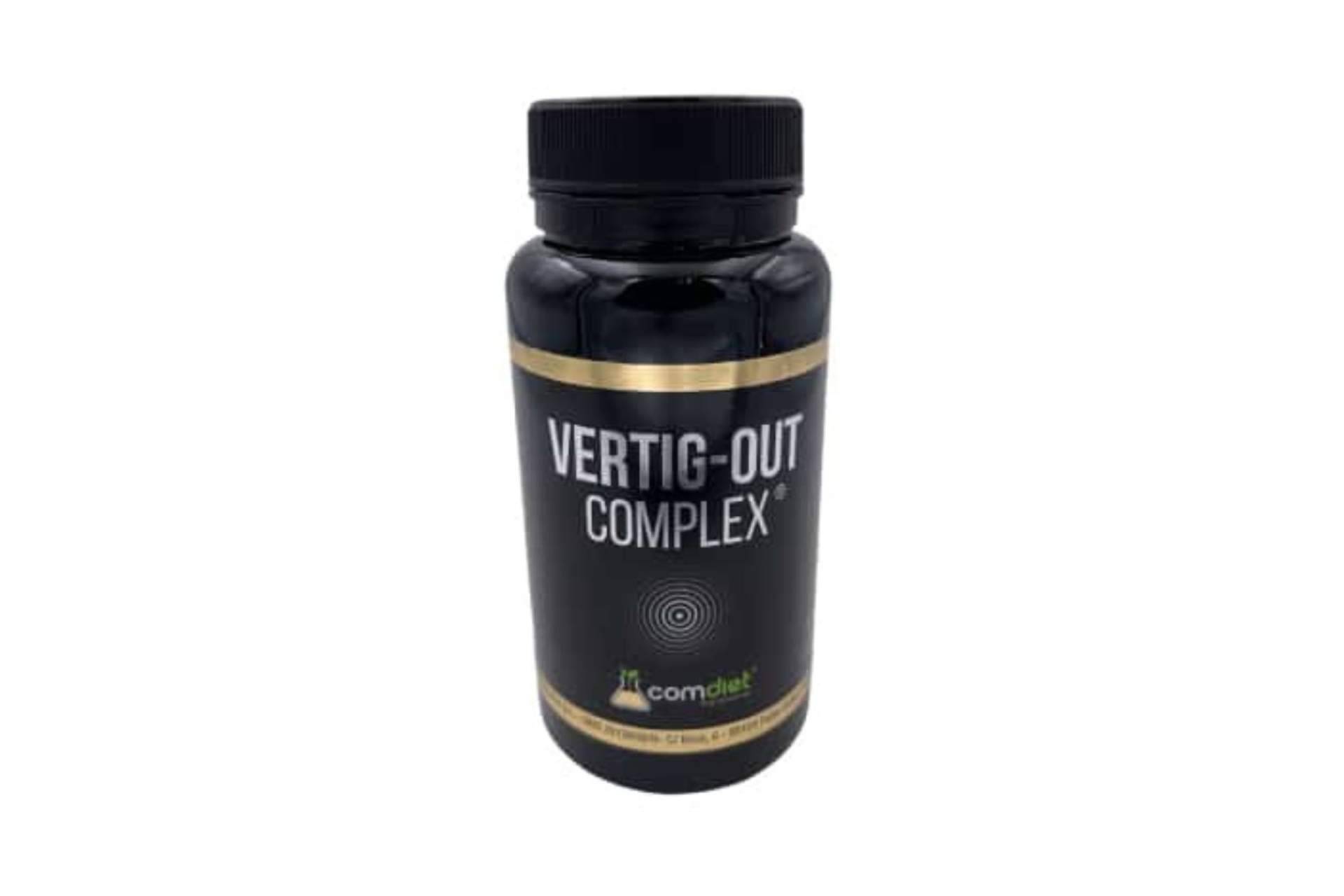 El complemento de Comdiet Roig Laboratorios Vertig-Out Complex elimina los vértigos de origen cervical y vestibular