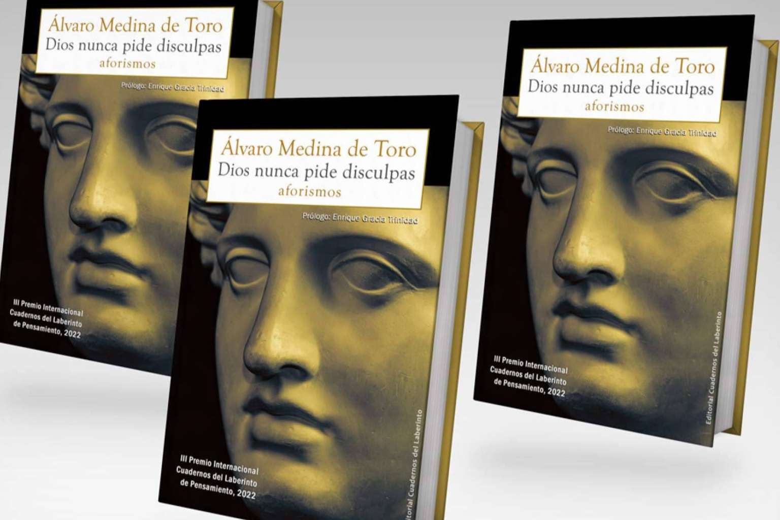 'Dios nunca pide disculpas', de Álvaro Medina de Toro, llega a las librerías de toda España