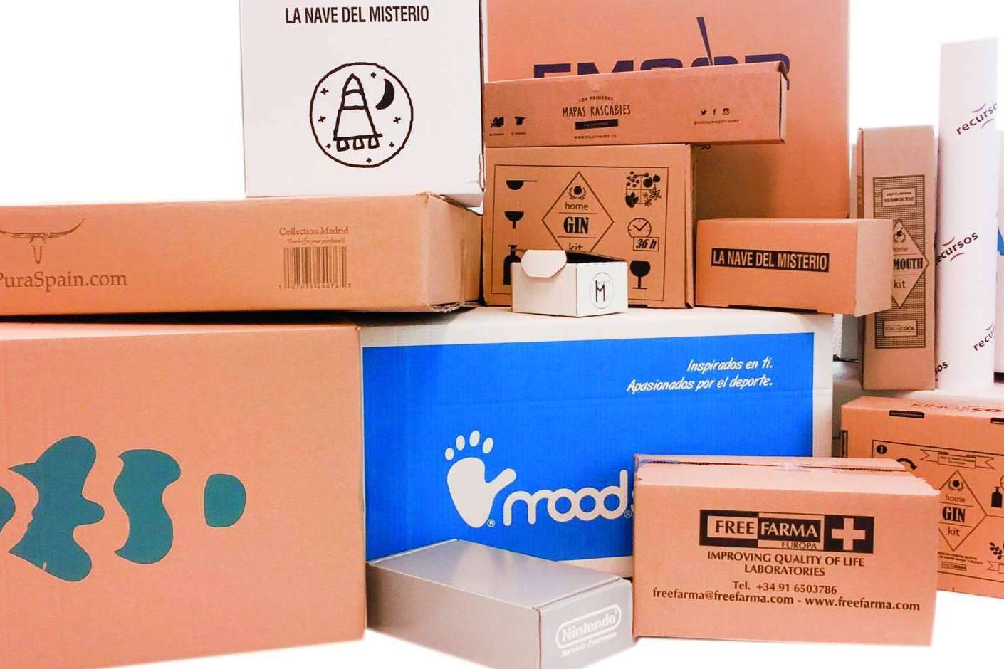 Nueva máquina de impresión para personalizar las cajas de cartón, con Todo Almacén