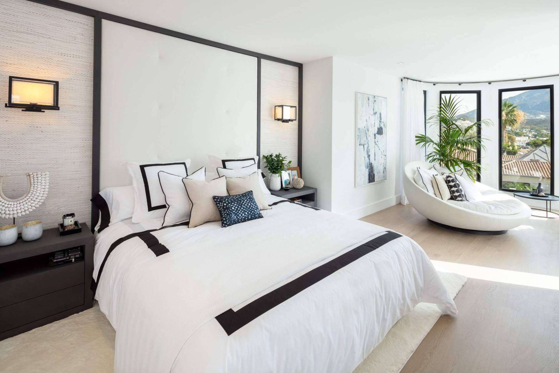 ¿Quién se encarga del diseño de la ropa de cama de las villas lujosas de Marbella?