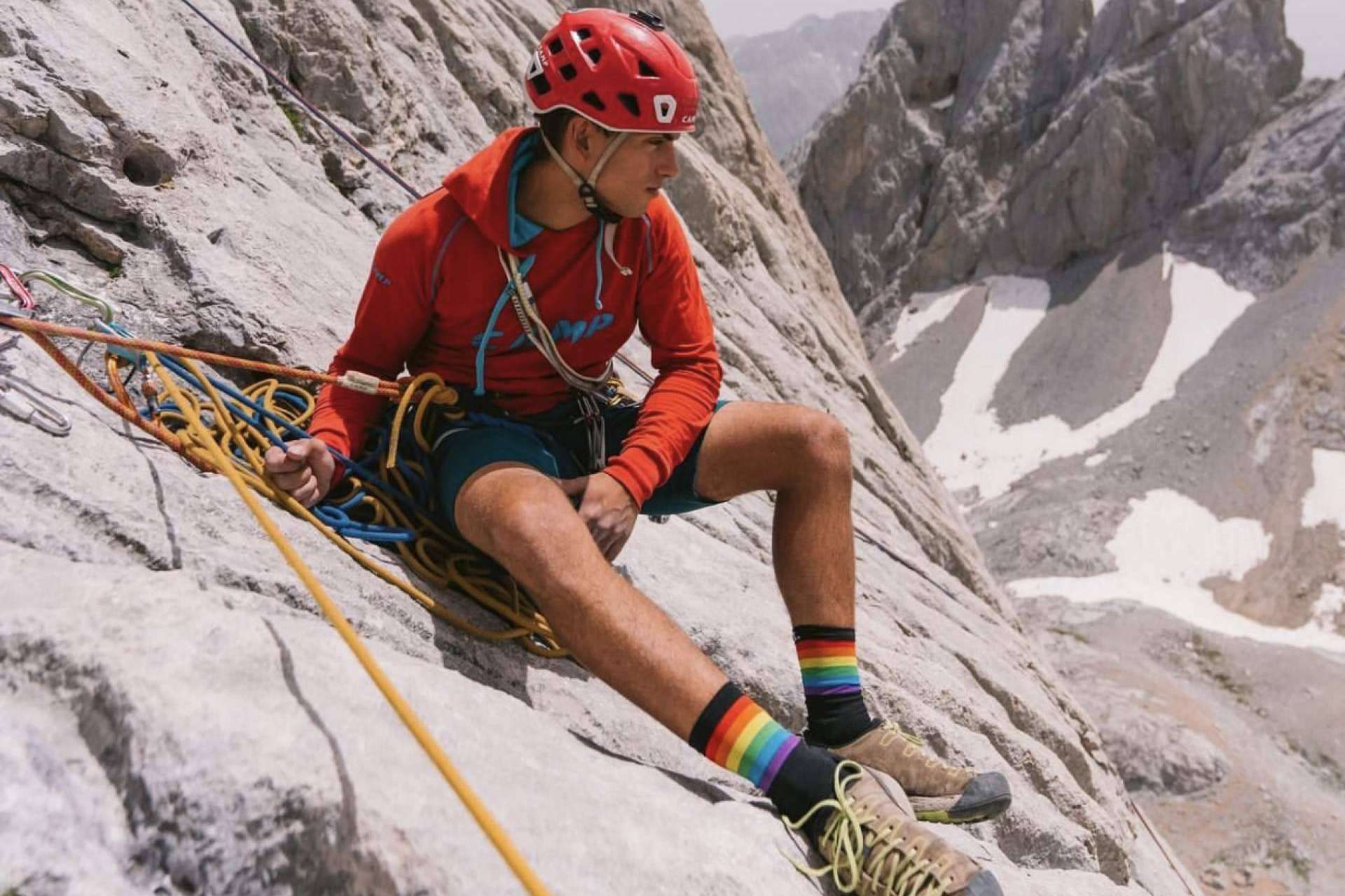 Los calcetines de running para el frío de Perro Loco