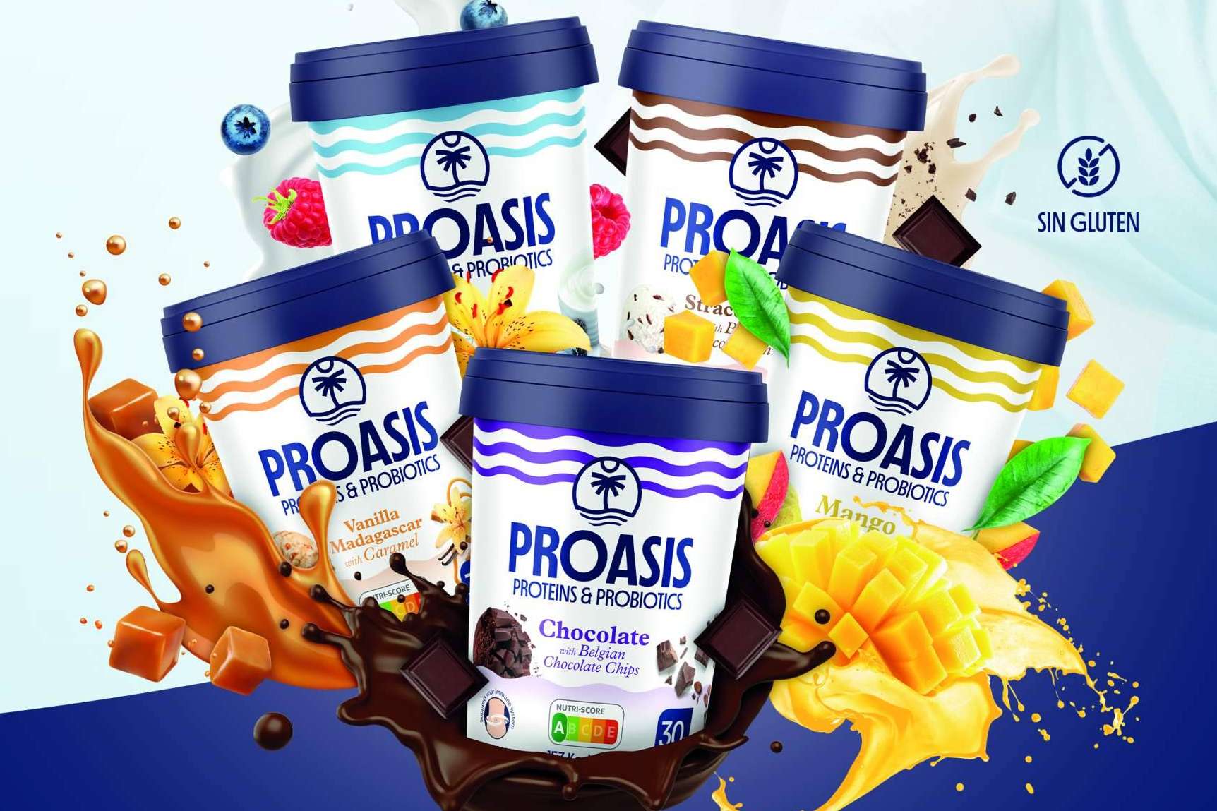 PROASIS, la nueva marca de alimentación funcional, buena para la salud y buena para el paladar