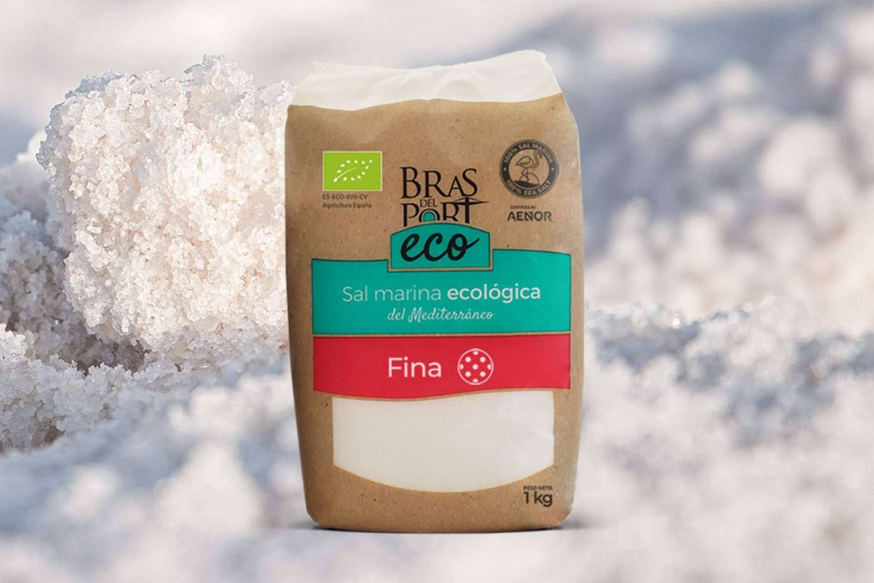 Añadir una pizca de naturaleza en cada bocado con sal marina ecológica