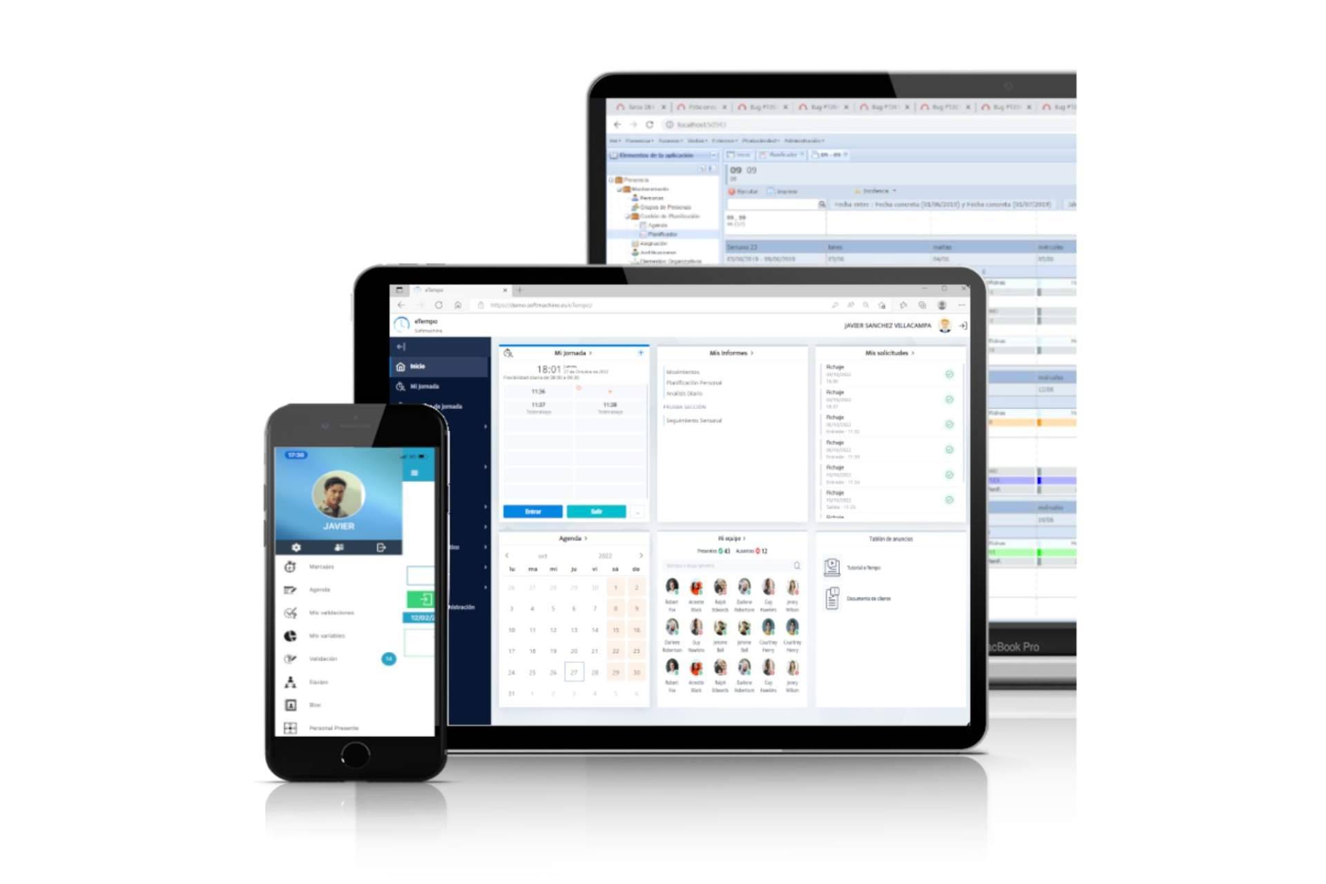 Softmachine, soluciones automatizadas y flexibles para la gestión de tiempos y planificación de turnos