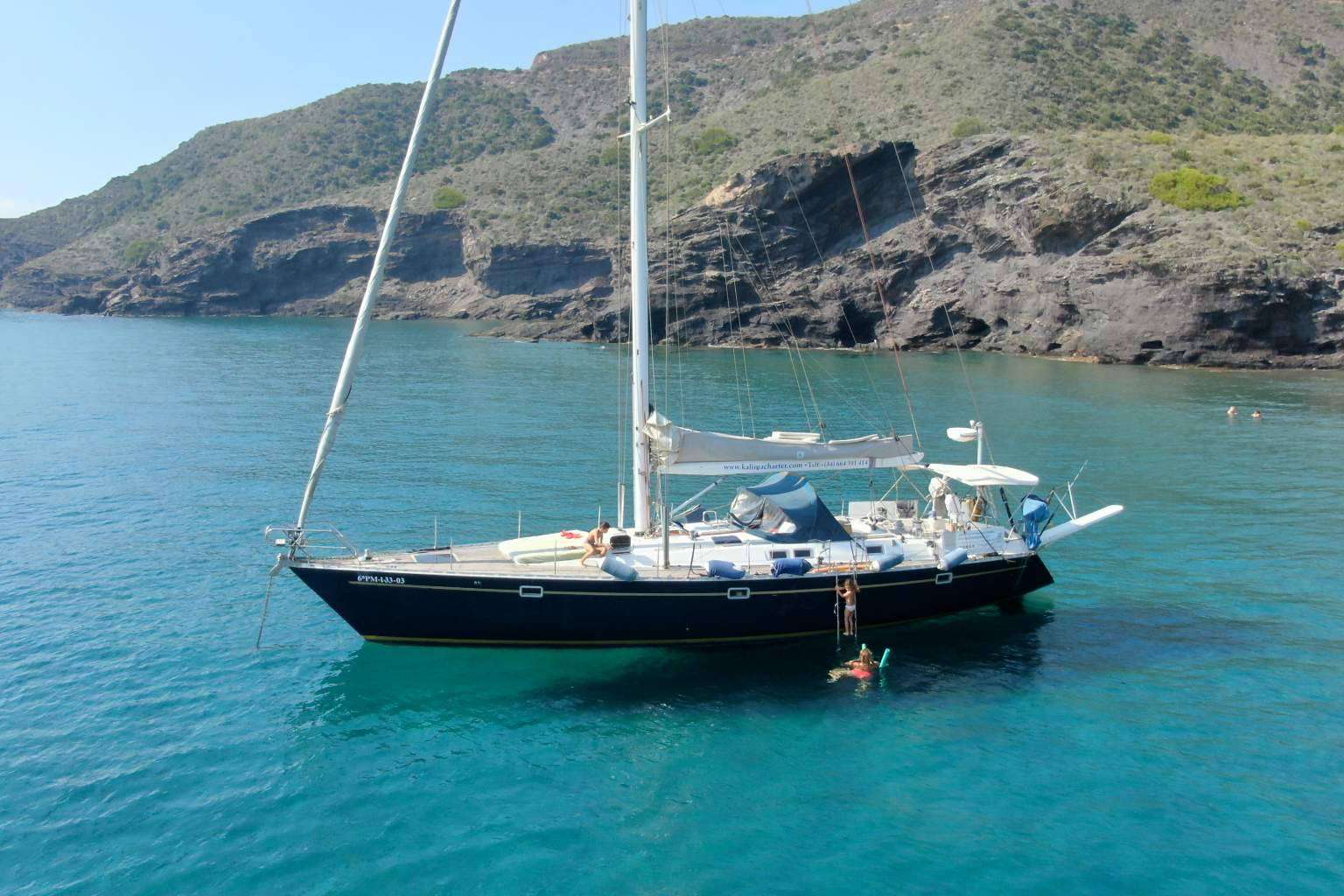 Alquiler de veleros con o sin patrón en Murcia en Kalima Charter