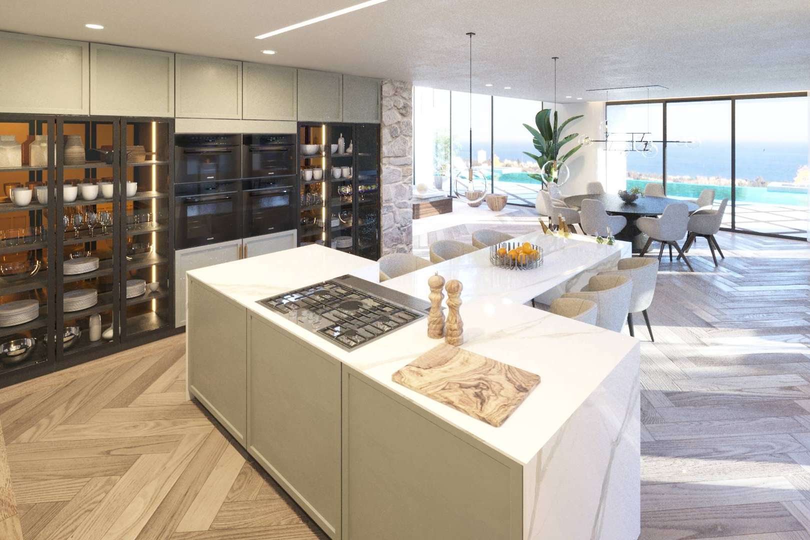 En Marbella, la inmobiliaria Zeuthen & Company ofrece un catálogo de lujo y diseños escandinavos