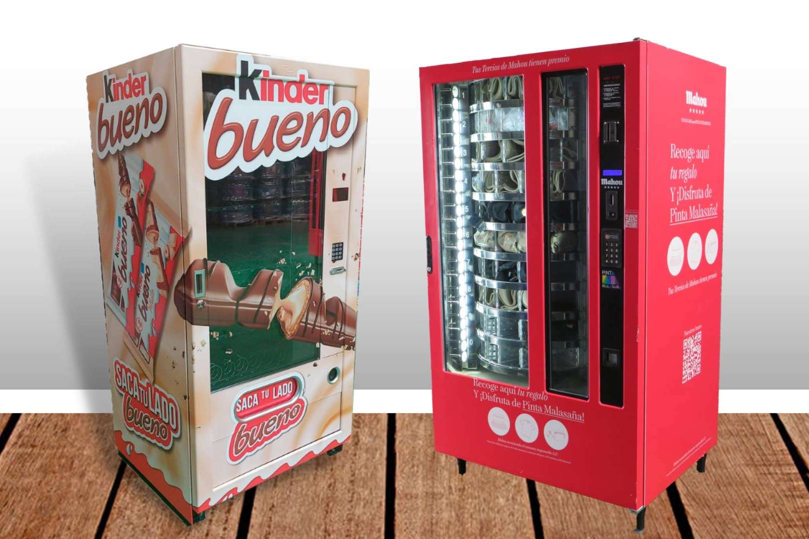 C&B dispone de máquinas vending personalizadas como estrategia de marketing para empresas