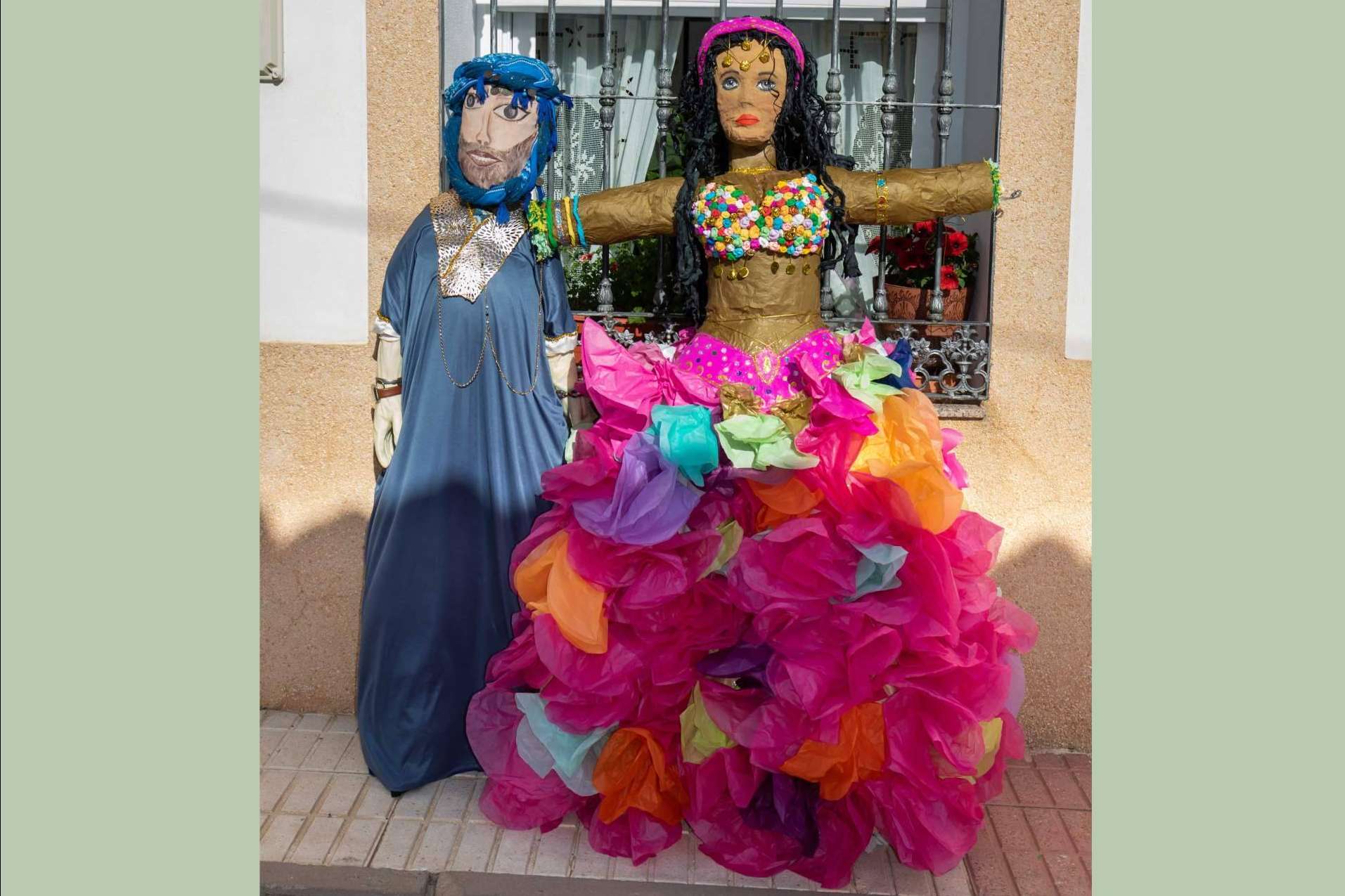 Una ceremonia que marca el fin del invierno, Judas y Muñecas en Alamillo