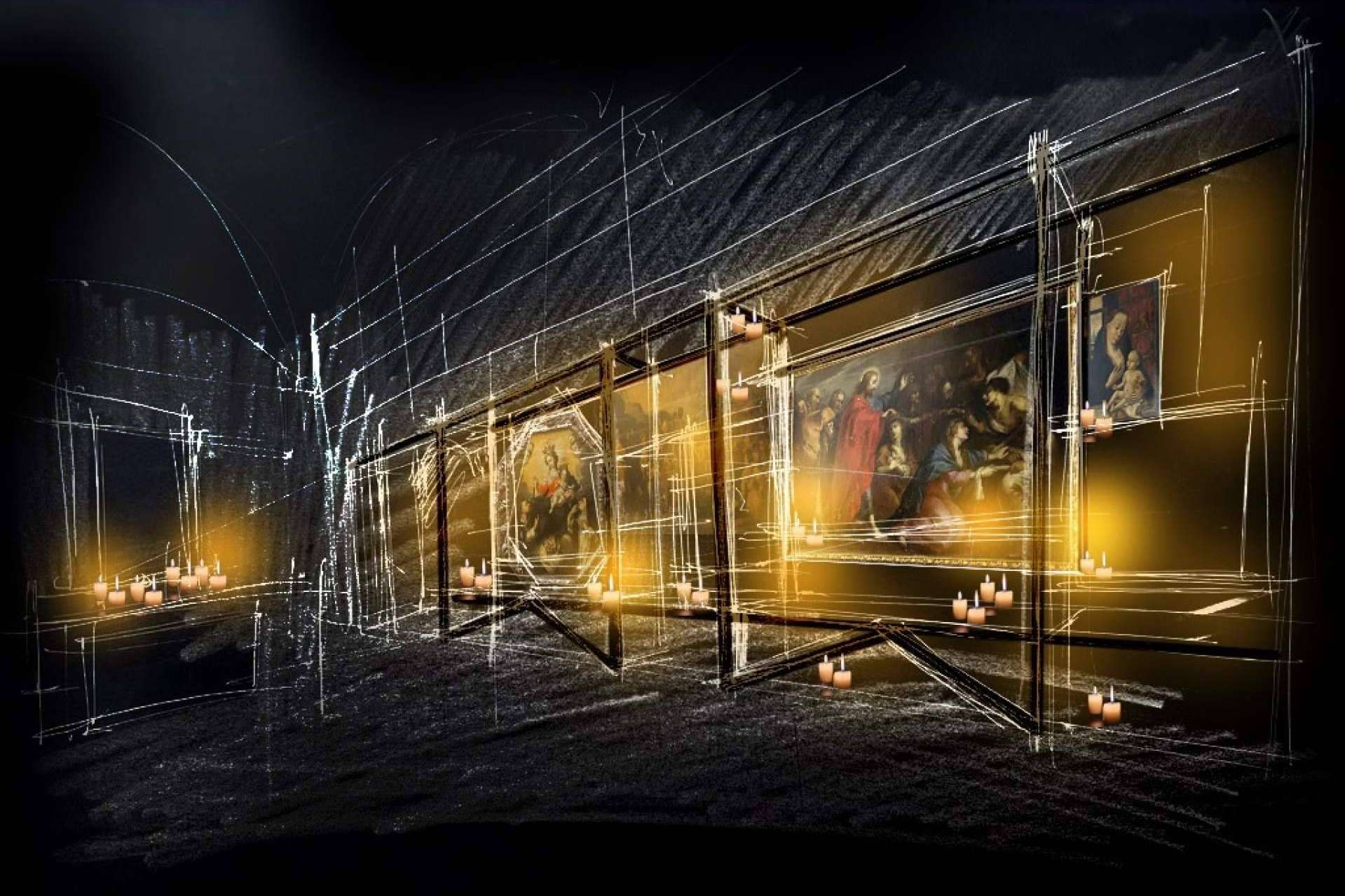 El Monasterio de Uclés recibe la Semana Santa con una programación de LUZ del S.VXI
