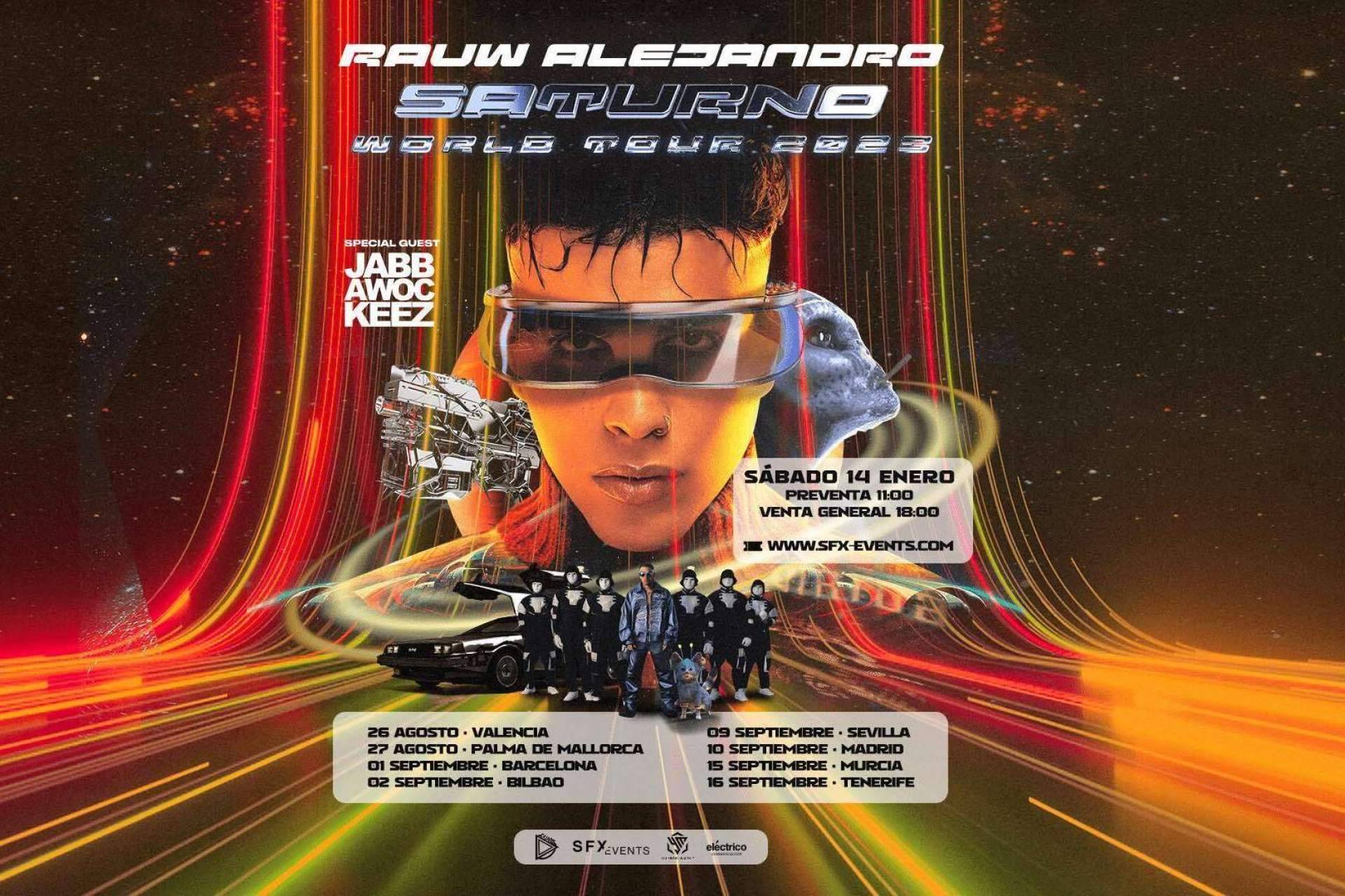 Instanticket dispone de entradas para la gira de Rauw Alejandro 2023
