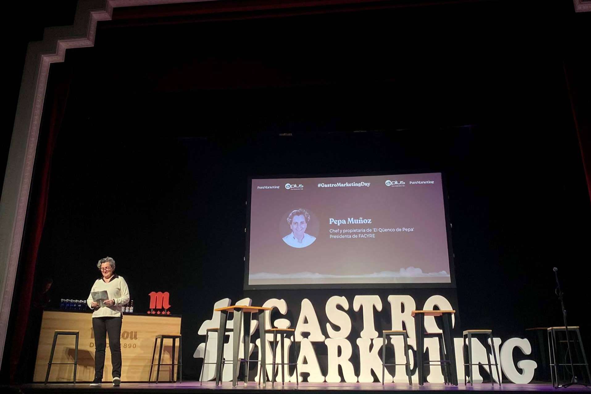 El Gastromarketing Day llega a Madrid, lleno en el Teatro Amaya con el marketing gastronómico de Aplus Gastromarketing y Puromarketing
