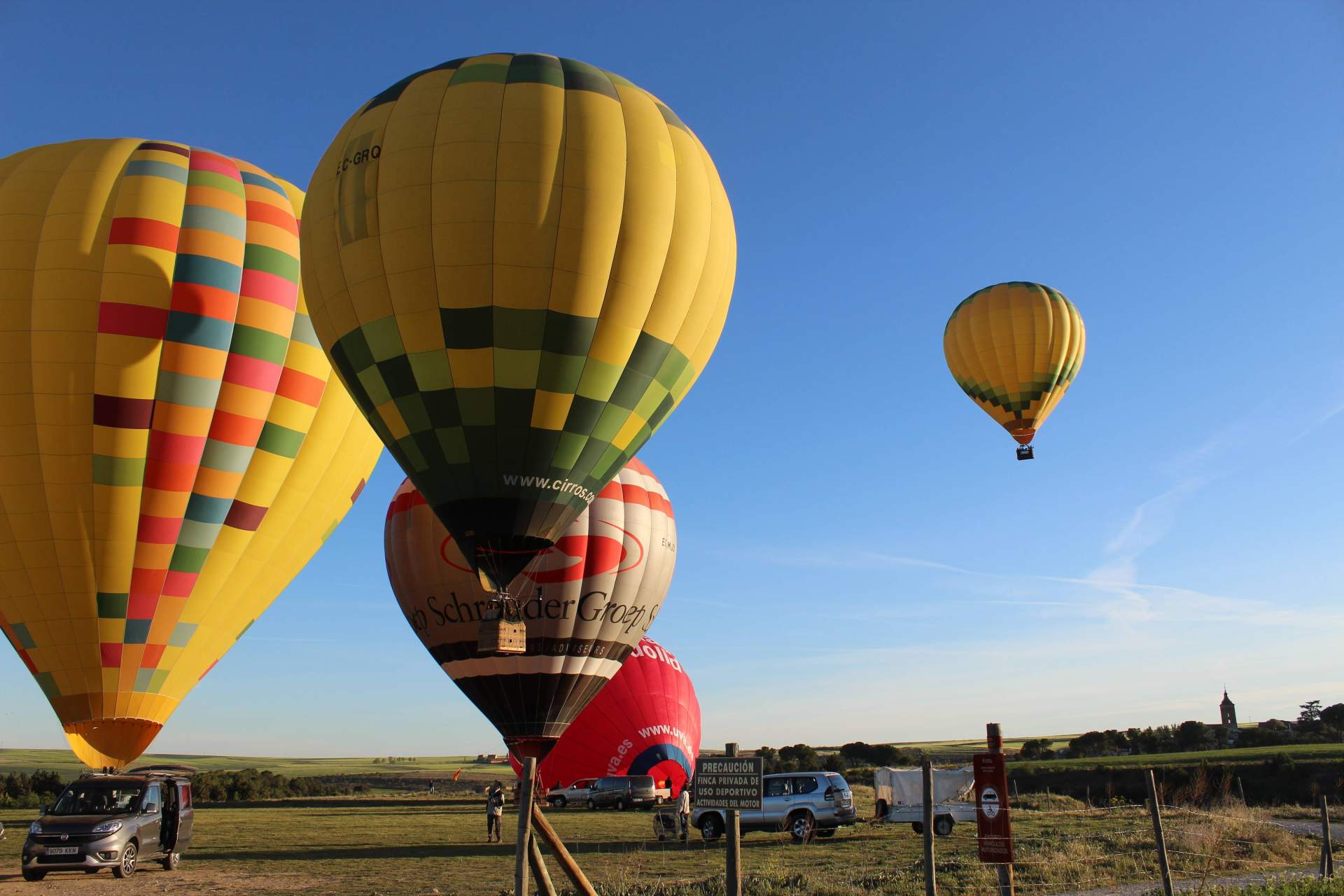 EoloFLY pone a disposición vuelos en globo en Madrid