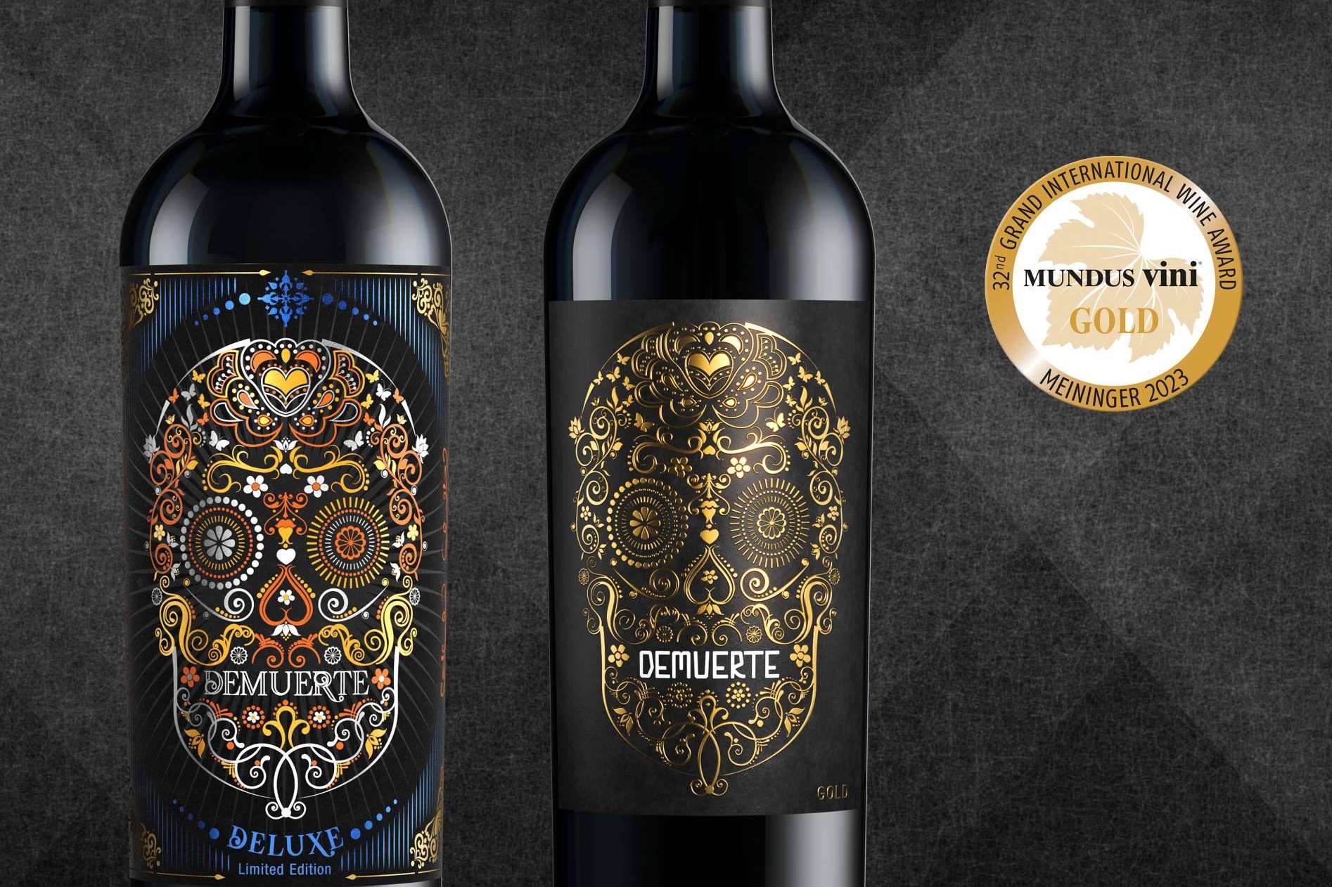 Dos medallas de oro para los vinos de DEMUERTE en el concurso MUNDUS VINI