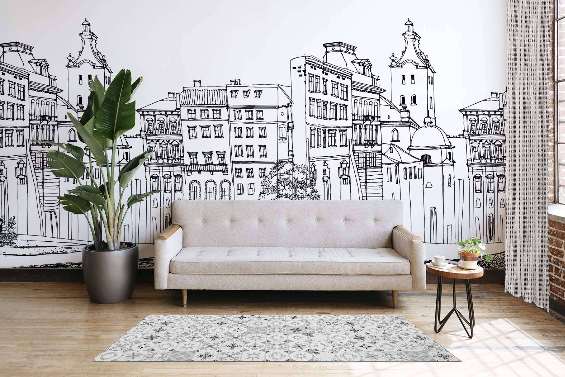 SOKIOS ofrece papel pintado de fácil colocación para renovar paredes