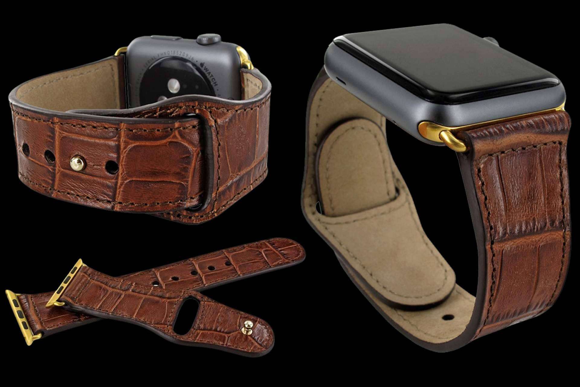Correa en piel de extremada calidad para los Apple Watch, de la mano de Piel Frama