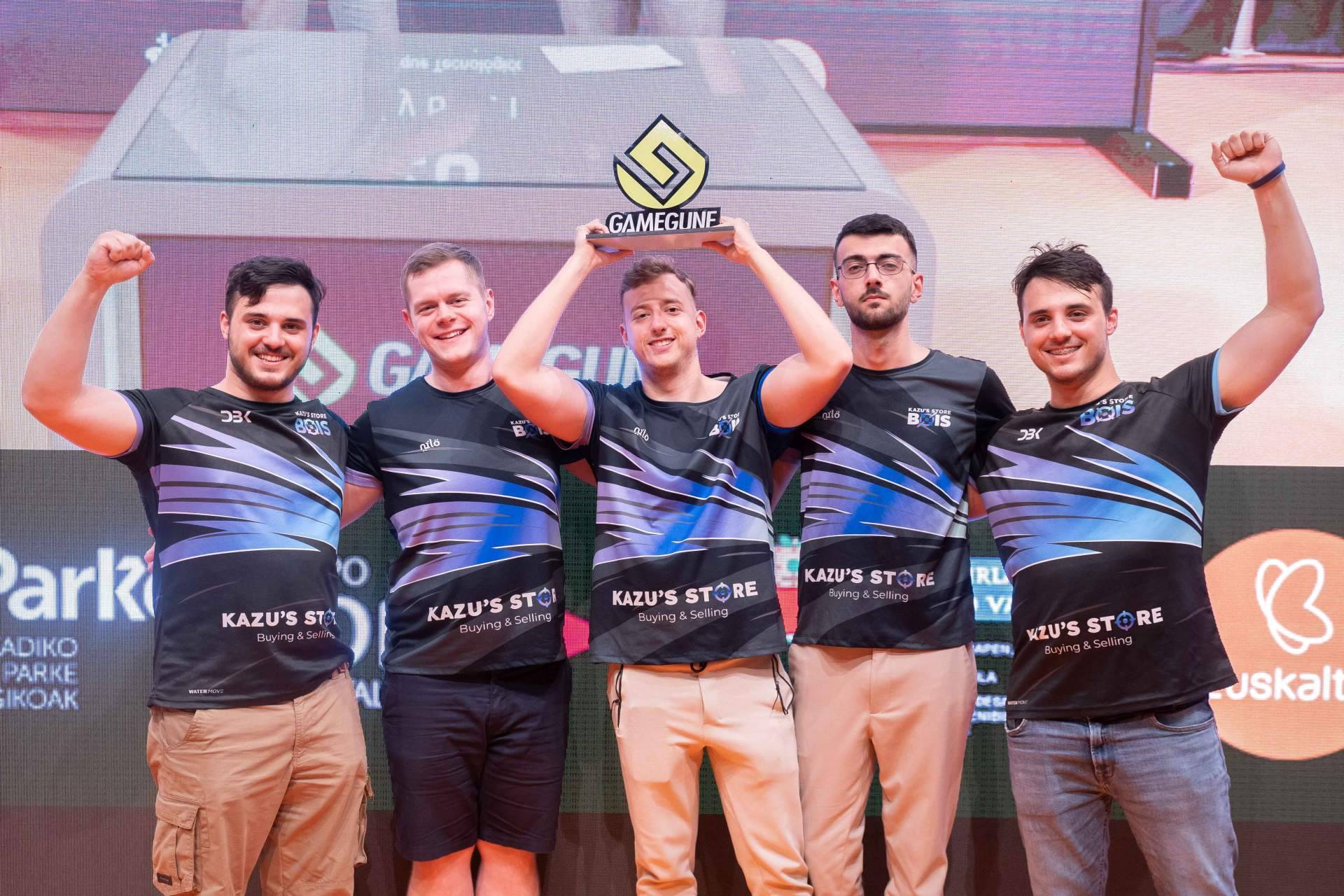 Los campeones en Gamegune 2023, el campeonato de eSports más veterano de España, son Case Hydra y Kazu’s Store Bois