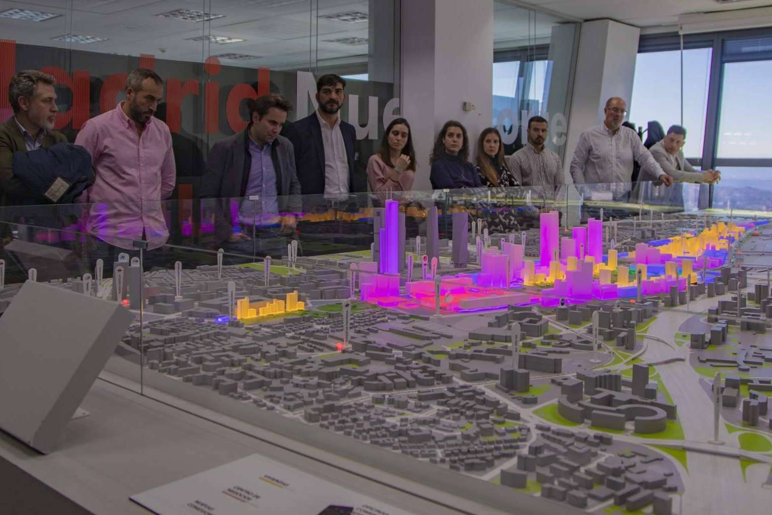 Visita al proyecto Crea Madrid Nuevo Norte, con la Real Estate Business School