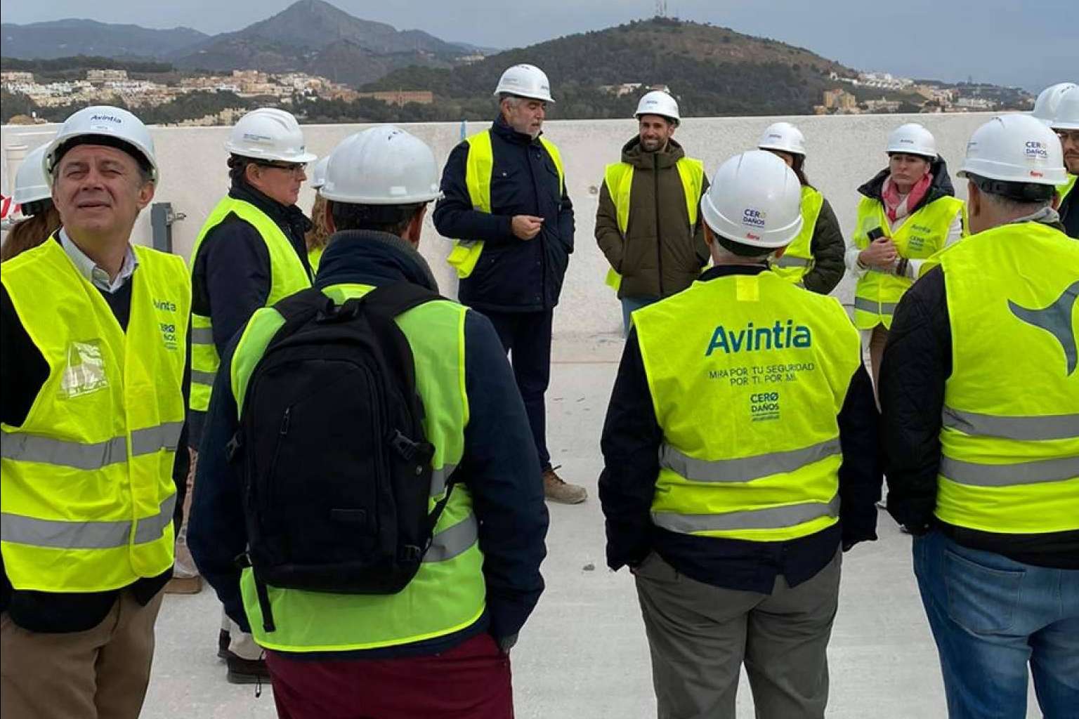 Acompañamiento de miembros del ecosistema inmobiliario de la Real Estate Business School, para conocer de forma práctica los contratos colaborativos en construcción