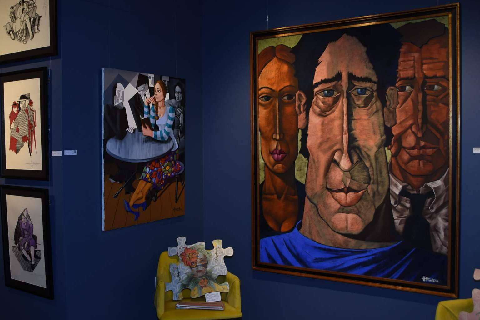 Lanzarote ART Gallery expone grandes obras del artista Alfredo Montaña