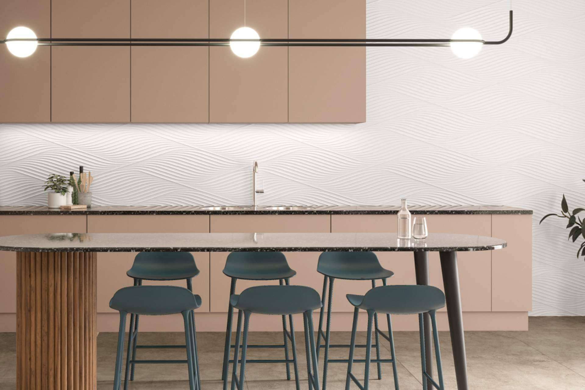 Una de las grandes tendencias en el mundo del interiorismo son los azulejos blancos para la cocina
