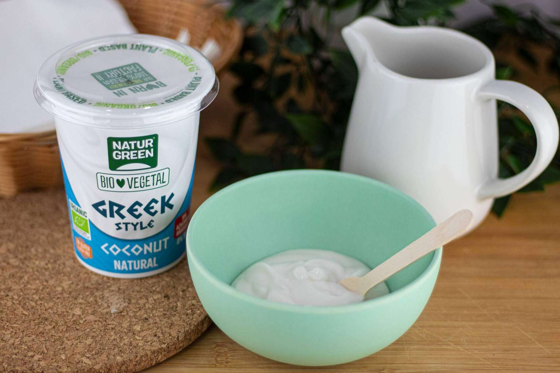 Biogurt vegetal ecológico estilo griego, lanzado por NaturGreen