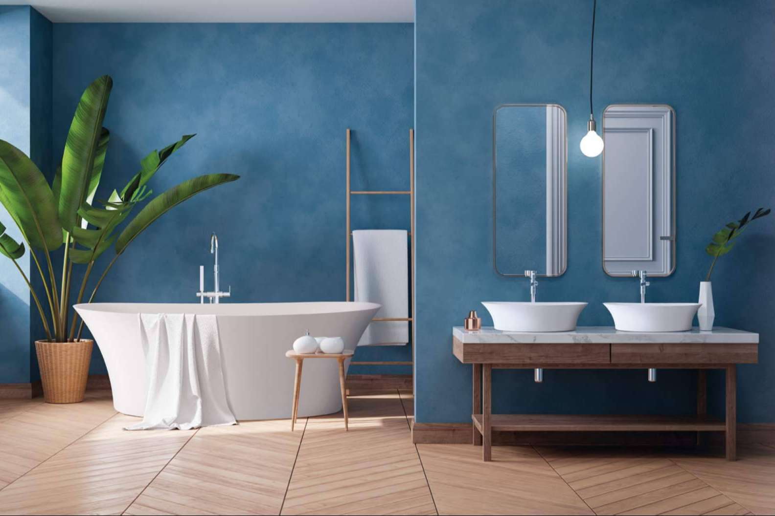 Cambiar una bañera antigua por una bañera exenta moderna de Varobath