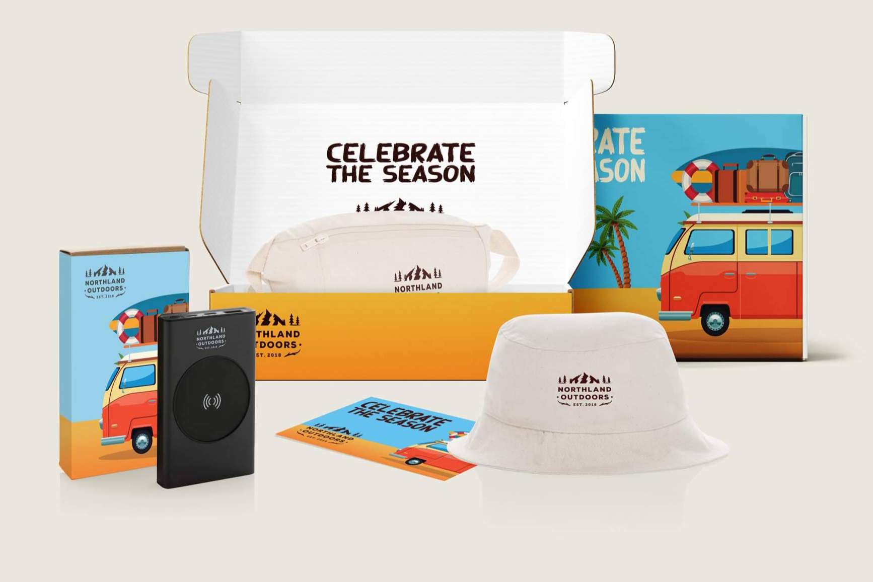 Regalos personalizados con sets de Ainos Publicidad para empresas
