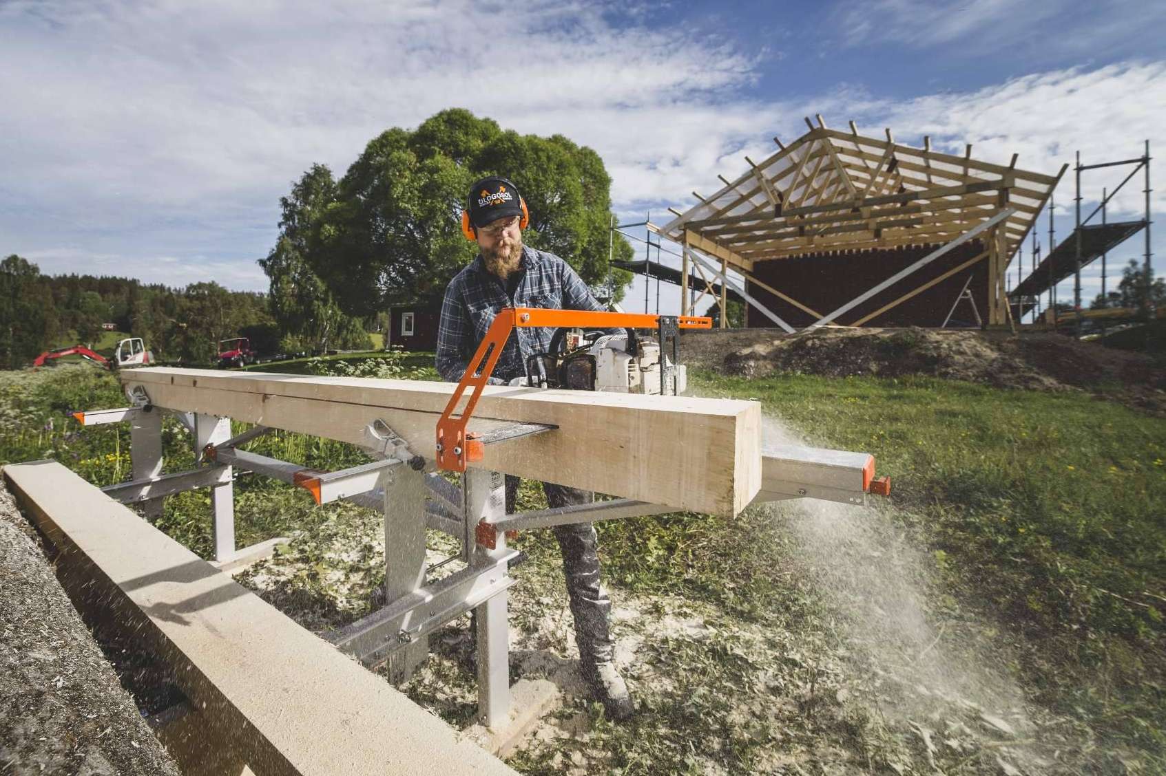 Aserraderos portátiles para motosierra, con Timber Tools