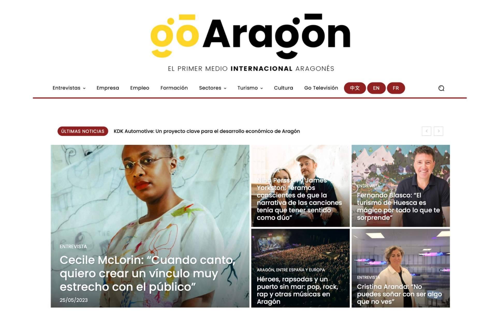 GoAragón, 2 años difundiendo Aragón internacionalmente