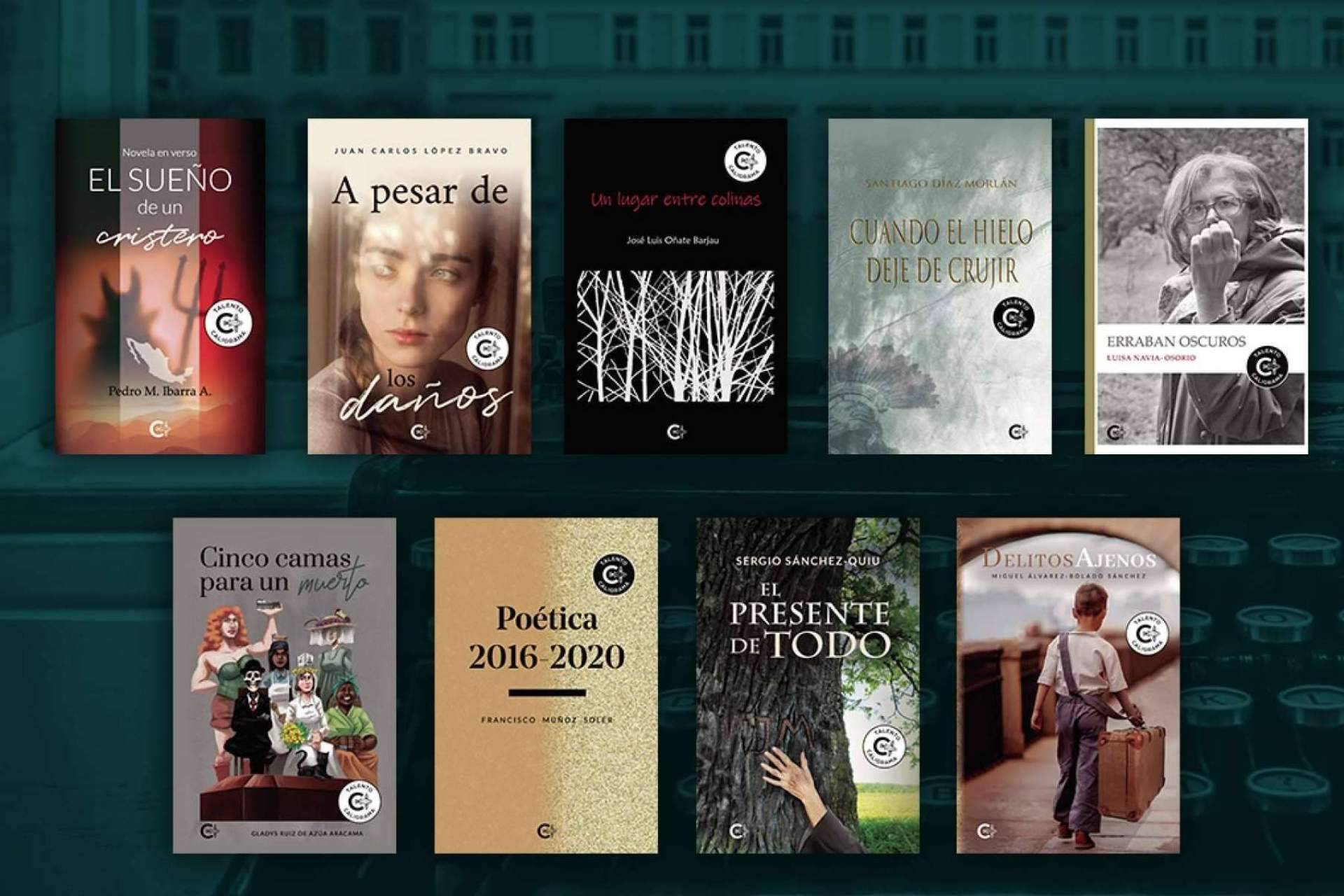 Los finalistas de los premios anuales de Caligrama Editorial
