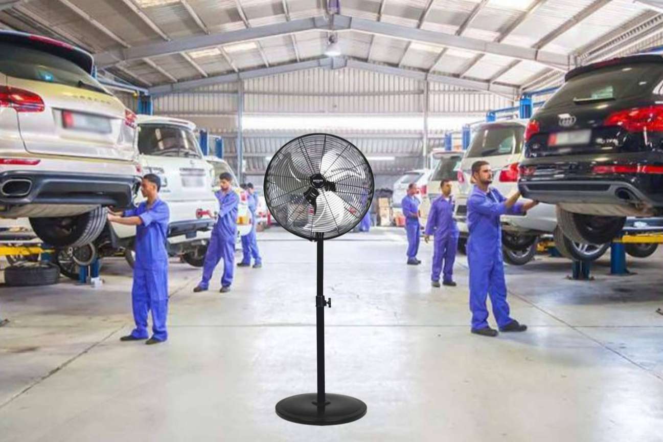 Refrescarse ante el calor del verano gracias a los ventiladores industriales de bajo consumo de Bastilipo