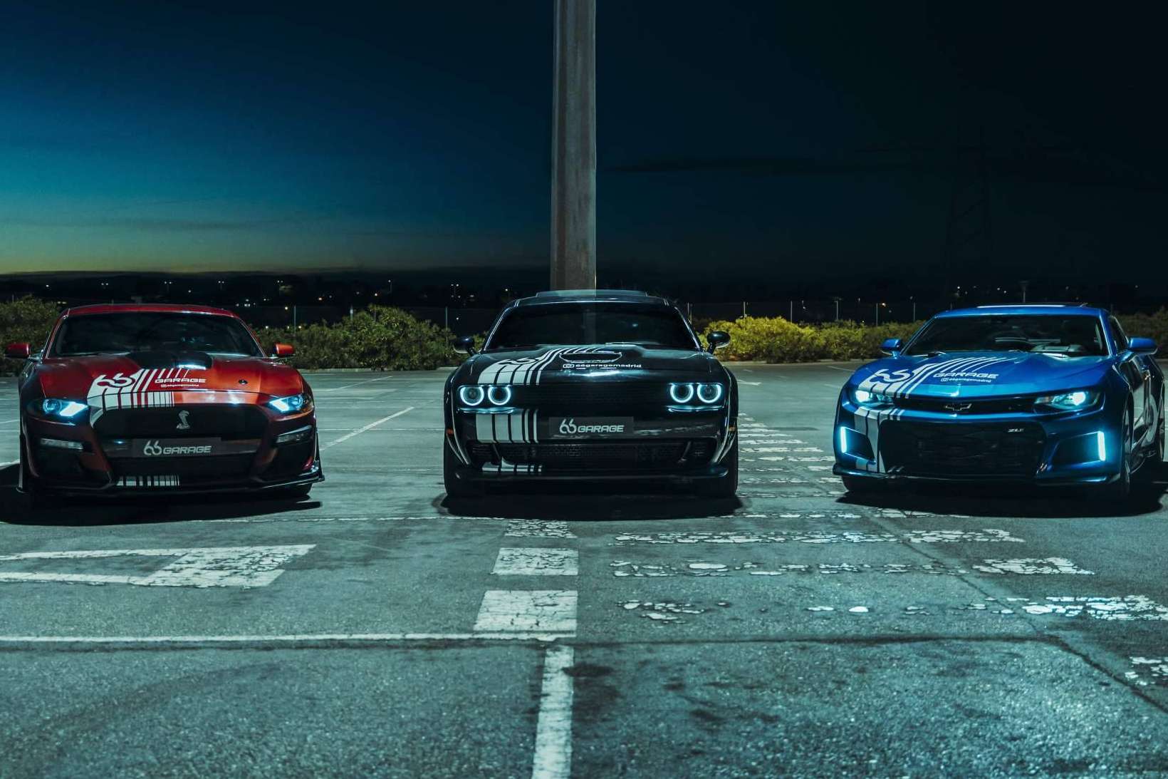 66 Garage da la oportunidad a sus clientes de vivir una experiencia de conducción única a bordo de auténticos coches americanos